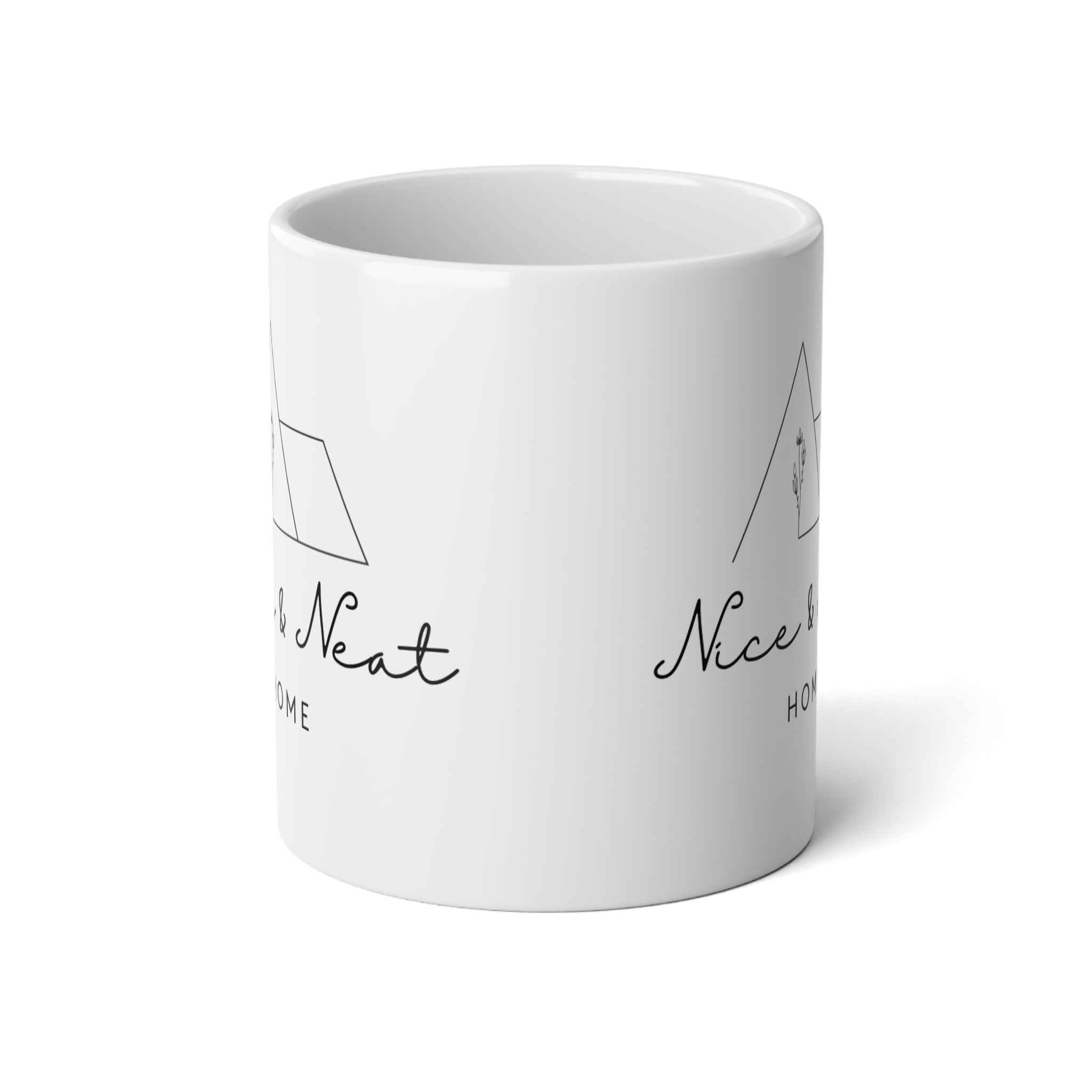 'Nice & Neat Home' Minimalist Housewarming Coffee Cup