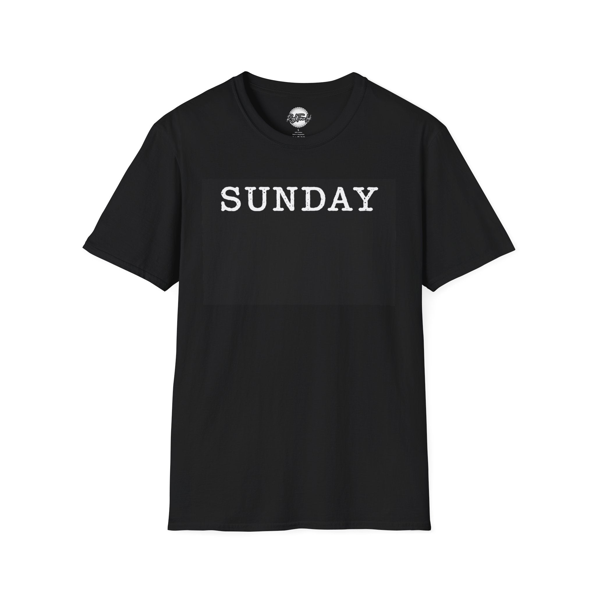 Sunday Graphic T-Shirt — Minimalist Weekend Tee
