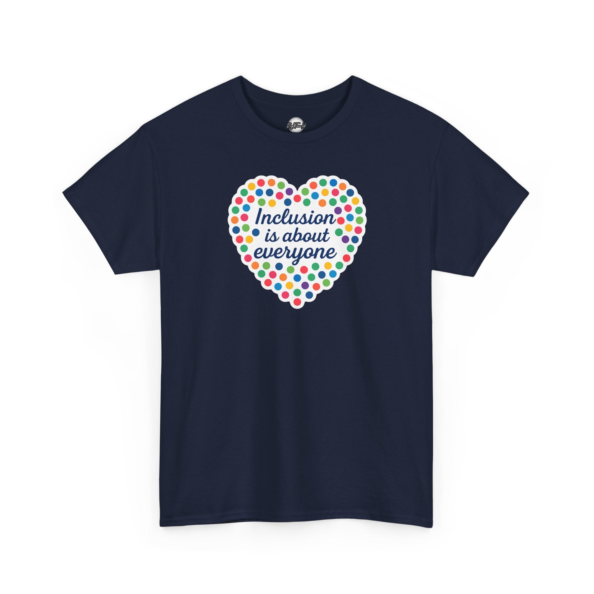 Inclusion is About Everyone Unisex Heavy Cotton Tee - Celebrate Diversity