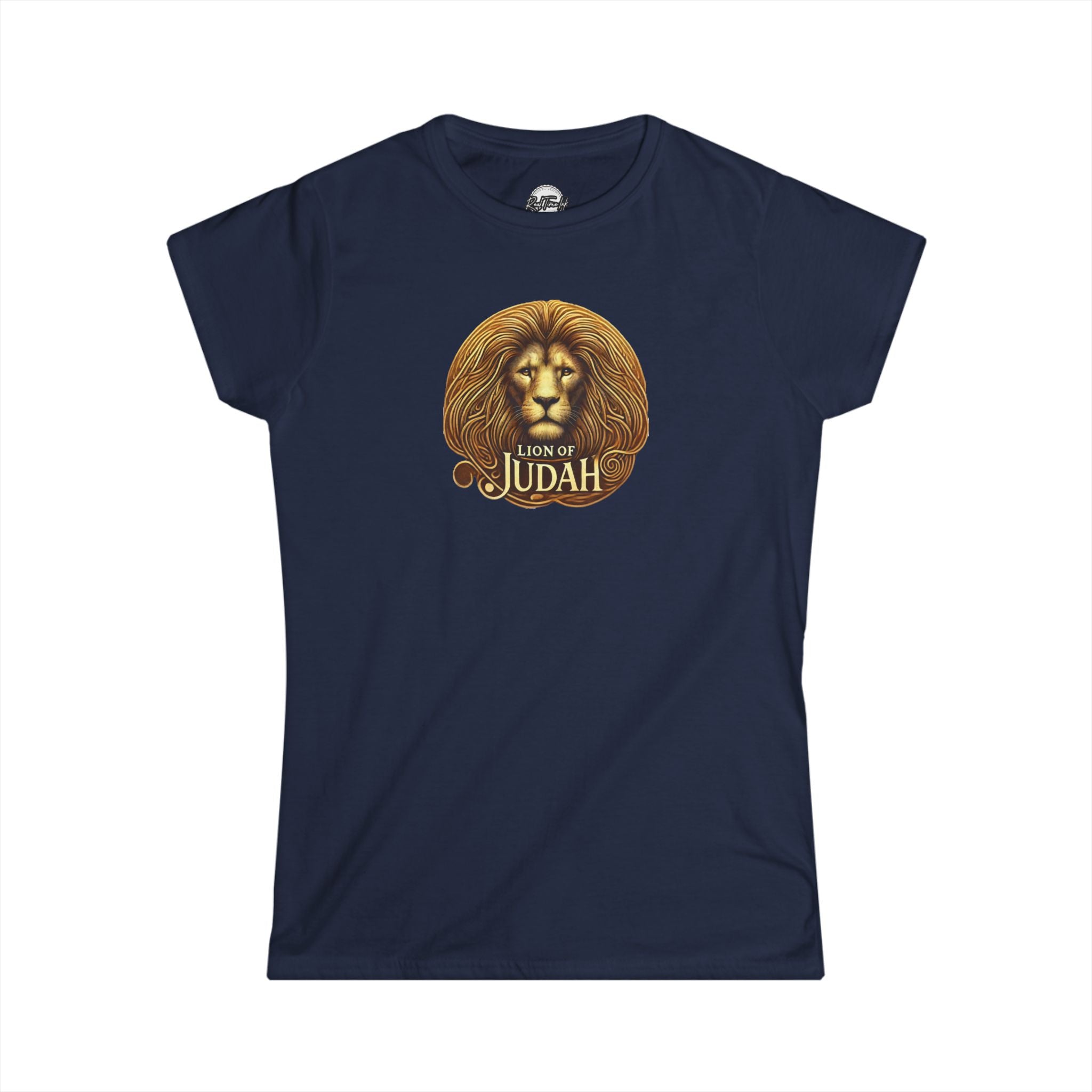Lion of Judah Women's Softstyle Tee - Faith-Inspired Graphic T-Shirt