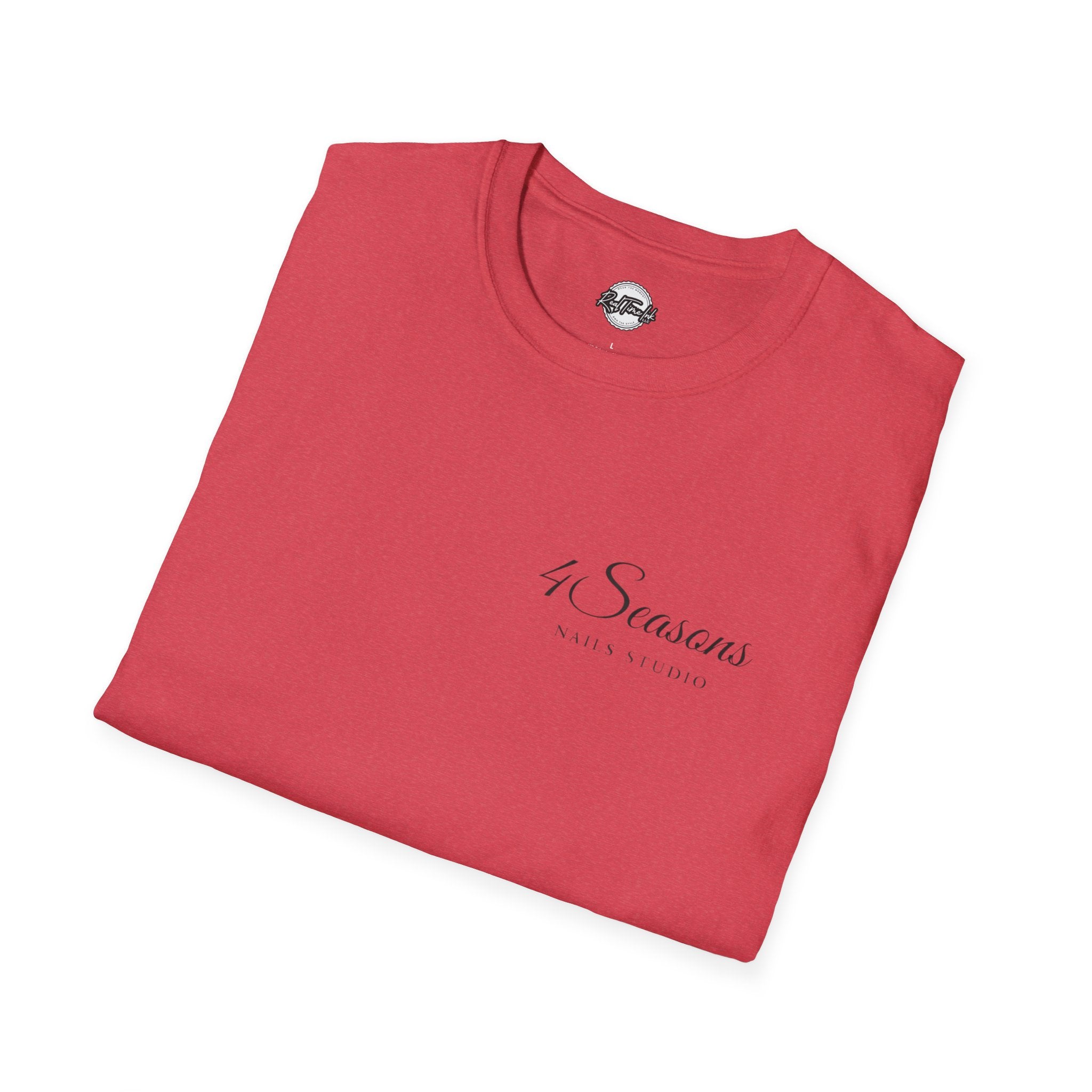 4 Seasons Nail Studio T-Shirt — Minimal Nail Salon Graphic Tee