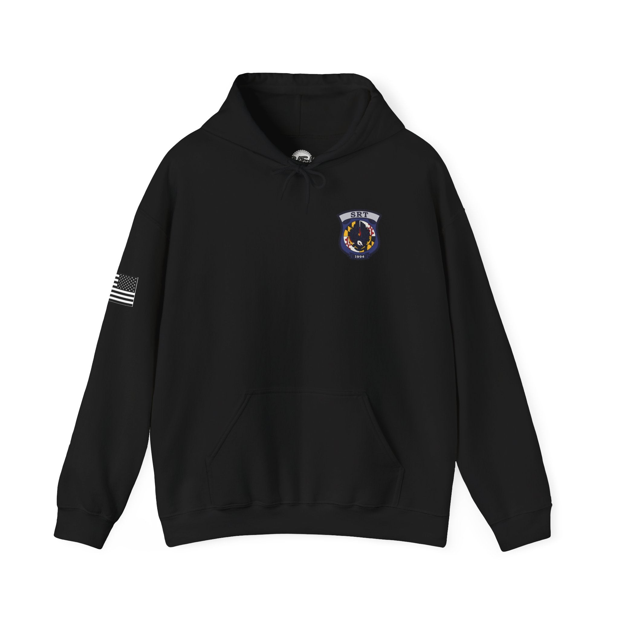 Level 2 SRT Hoodie — Tactical Unit Badge Pullover