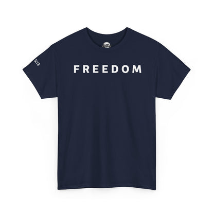 Copy of Freedom Gal 5:13 Unisex Heavy Cotton Tee, Casual Graphic T-Shirt, Comfortable Everyday Wear, Inspirational Gift, Freedom Clothing