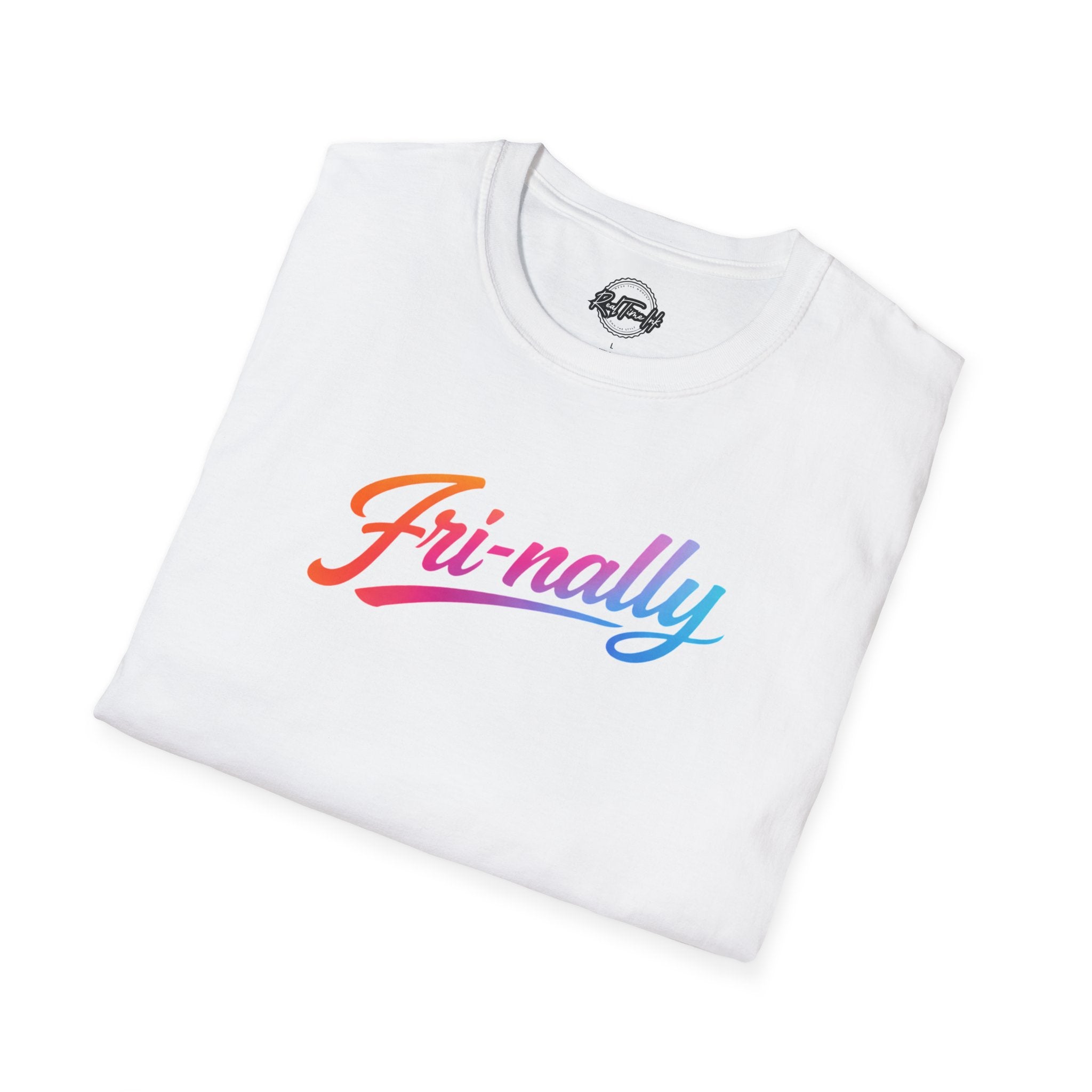 Fri-nally Shirt – Funny Friday T-Shirt, Weekend Vibes Tee, Work Week Humor Shirt, Gift for Coworkers, Casual Graphic Tee