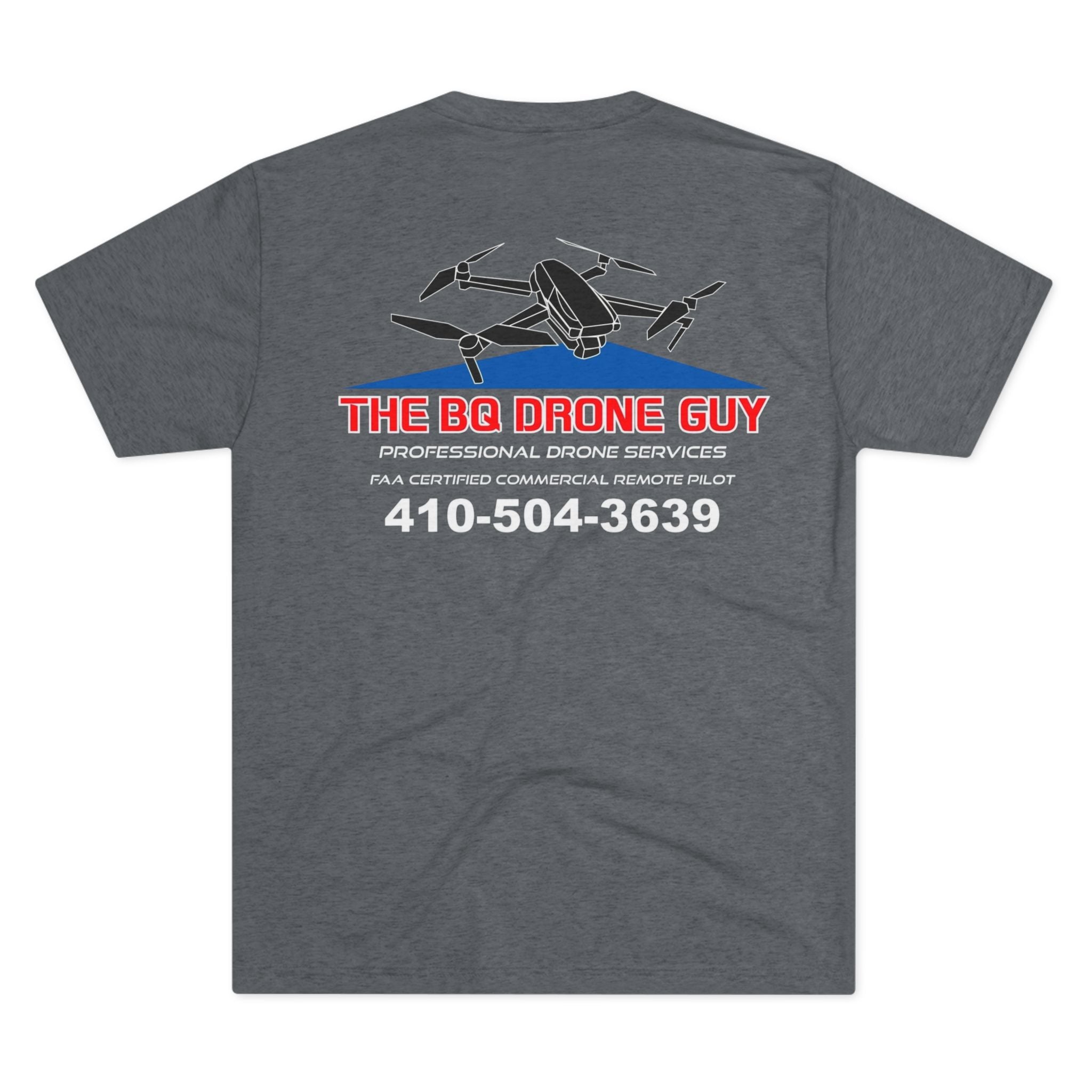 The BQ Drone Guy Logo & Contact Tee