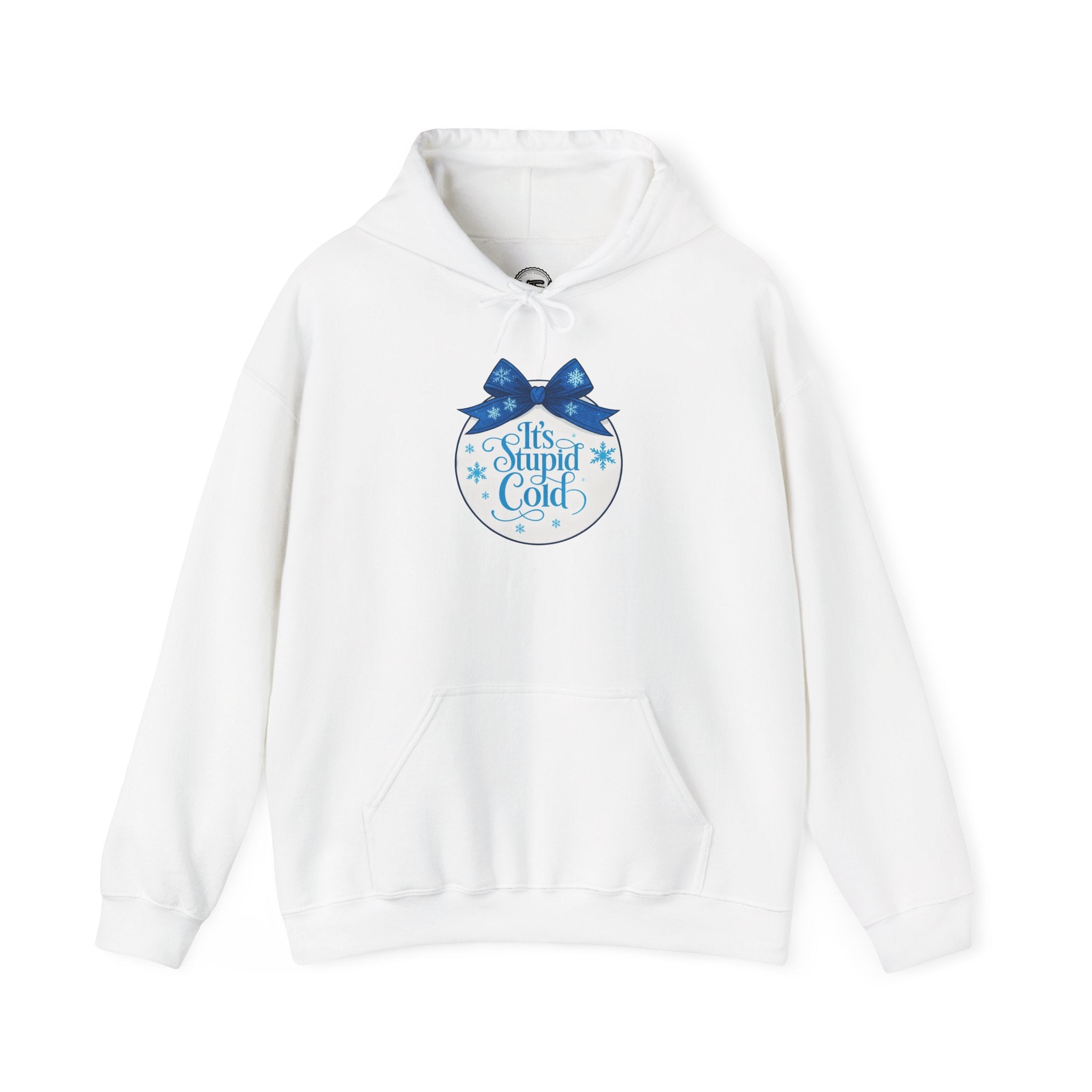 Its Stupid Cold Hoodie — Funny Winter Sweatshirt for Cold Weather