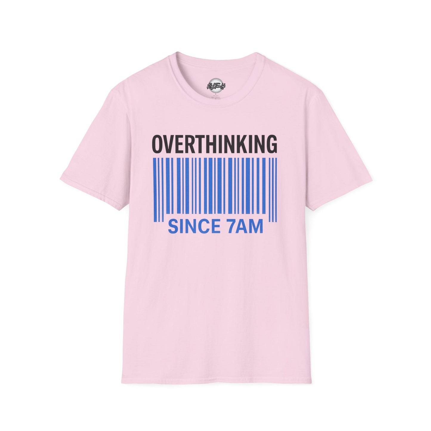 Unisex Overthinking T-Shirt, Humorous Tee, Perfect Gift for Mental Health Awareness, Casual Wear, Funny Graphic Shirt