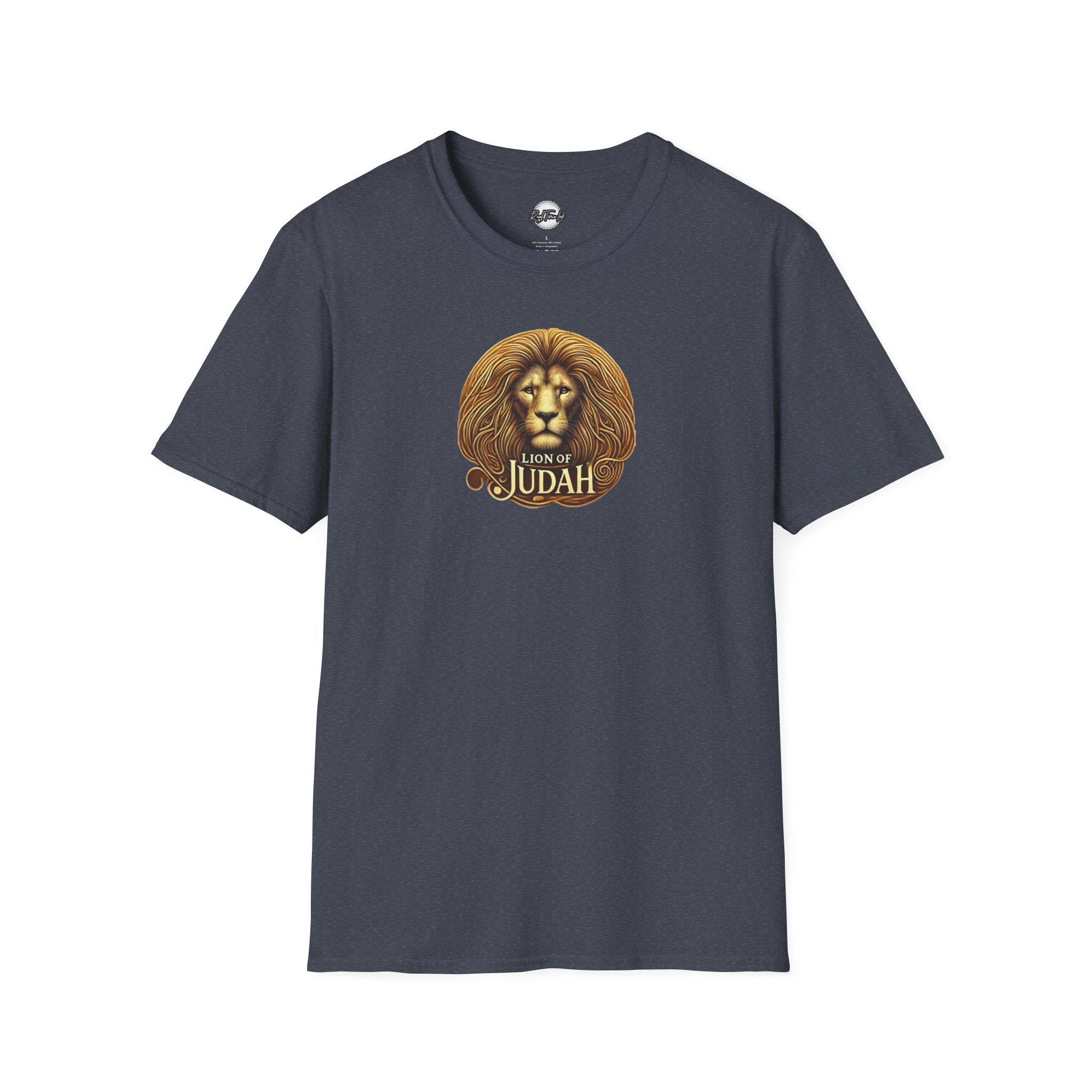 Lion of Judah Unisex Softstyle T-Shirt - Spiritual and Inspirational Apparel