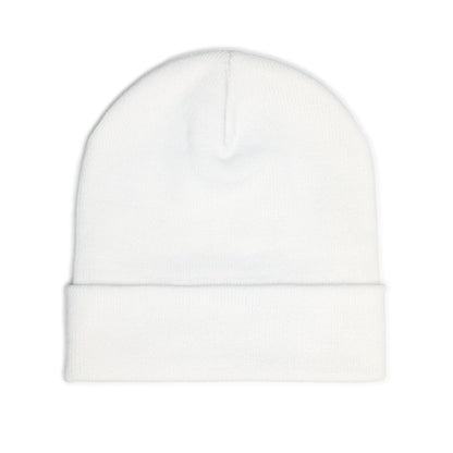 Beanie Hat Purple Blood Embroidery
