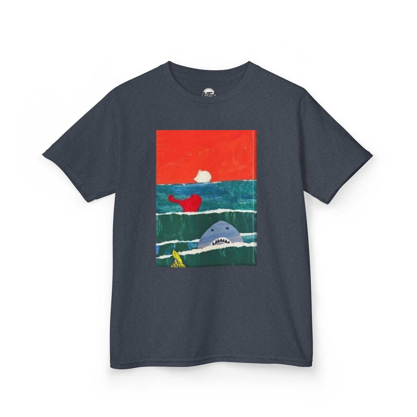 Kids Ocean Adventure Tee - Fun Shark and Whale Design