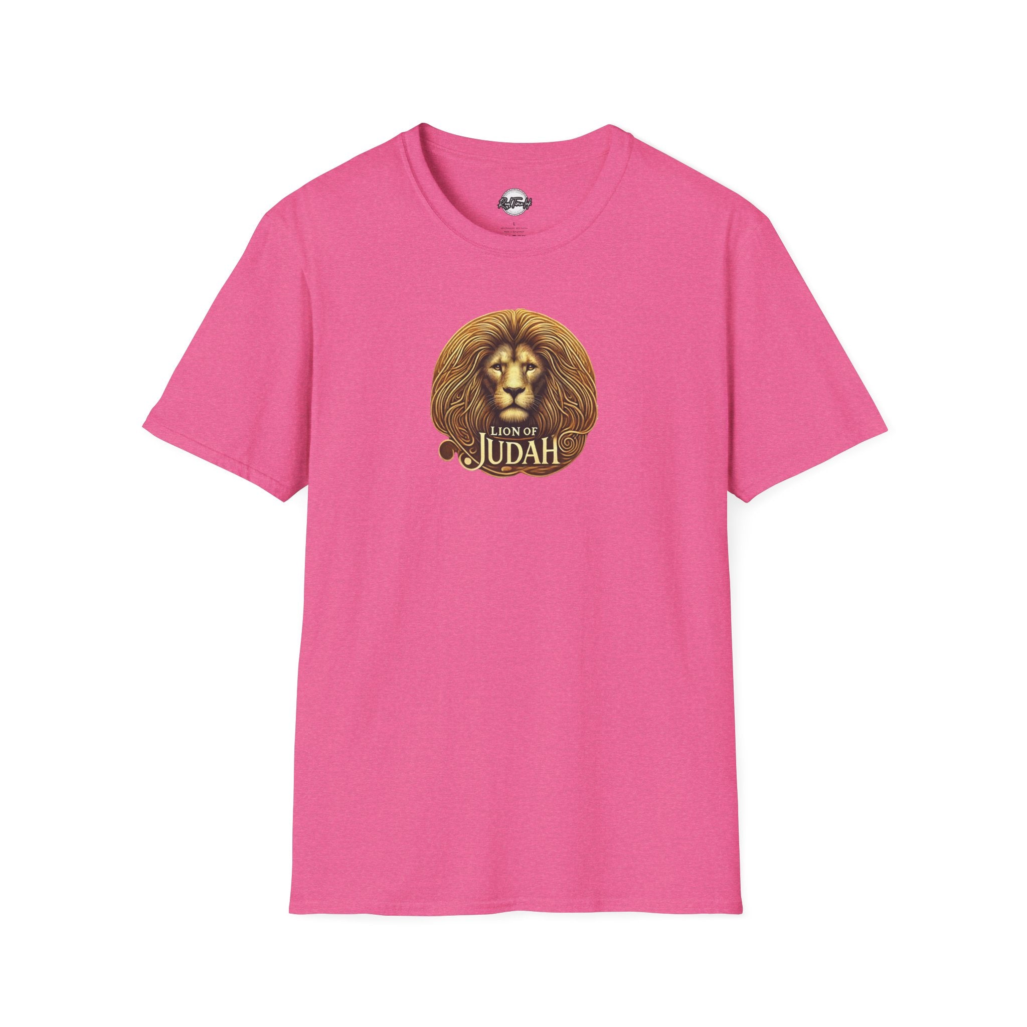 Lion of Judah Unisex Softstyle T-Shirt - Spiritual and Inspirational Apparel