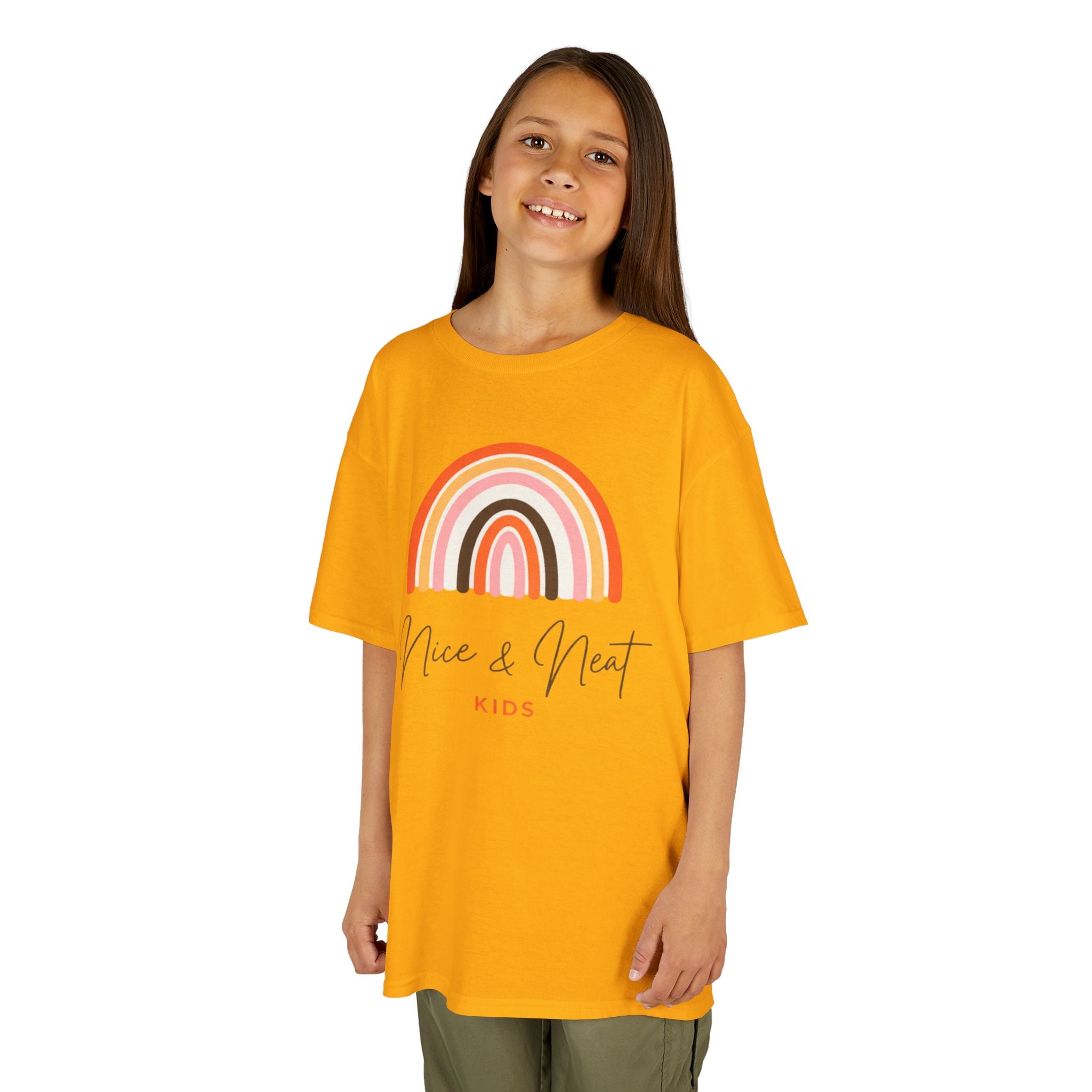 Nice & Neat Kids Rainbow Retro Graphic Shirt