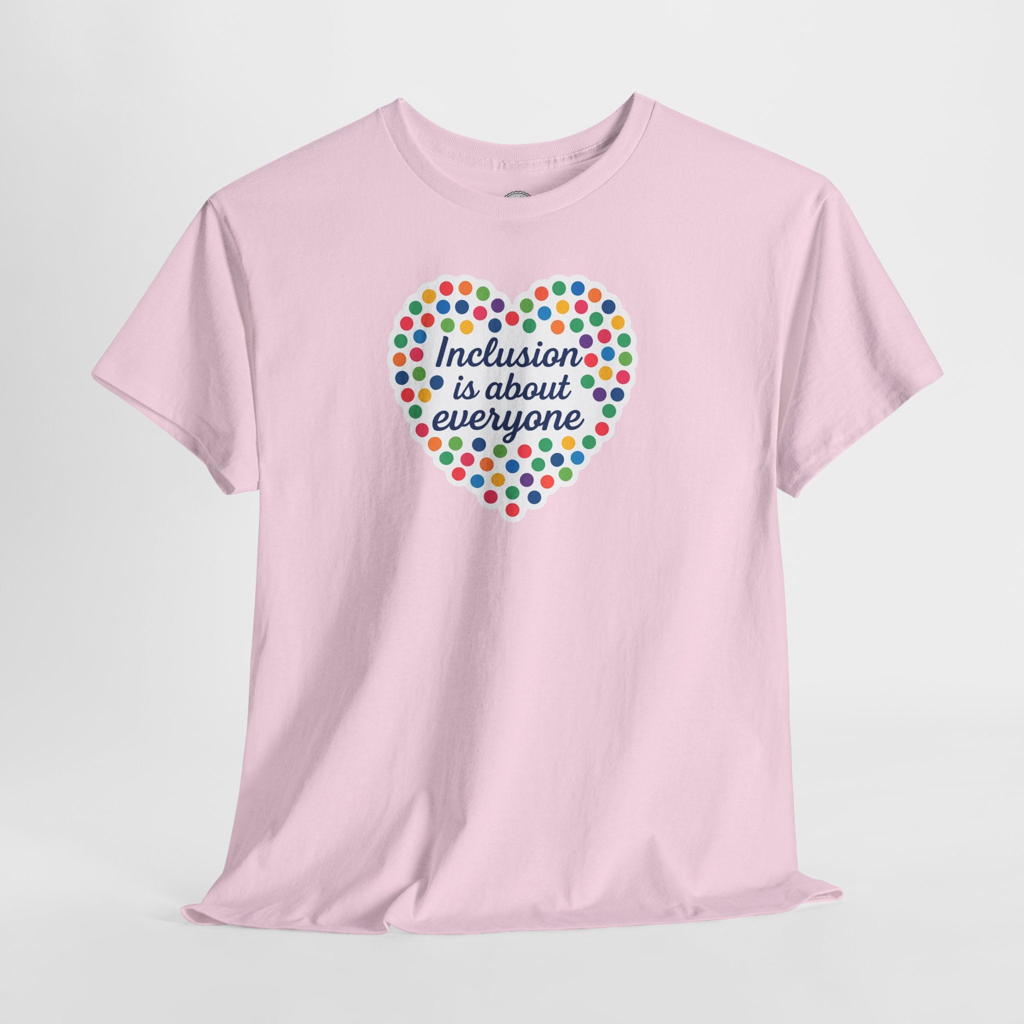 Inclusion is About Everyone Unisex Heavy Cotton Tee - Celebrate Diversity