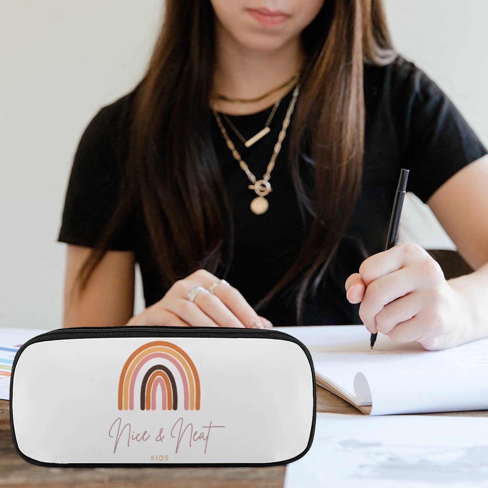 Nice & Neat Leather Pencil Case