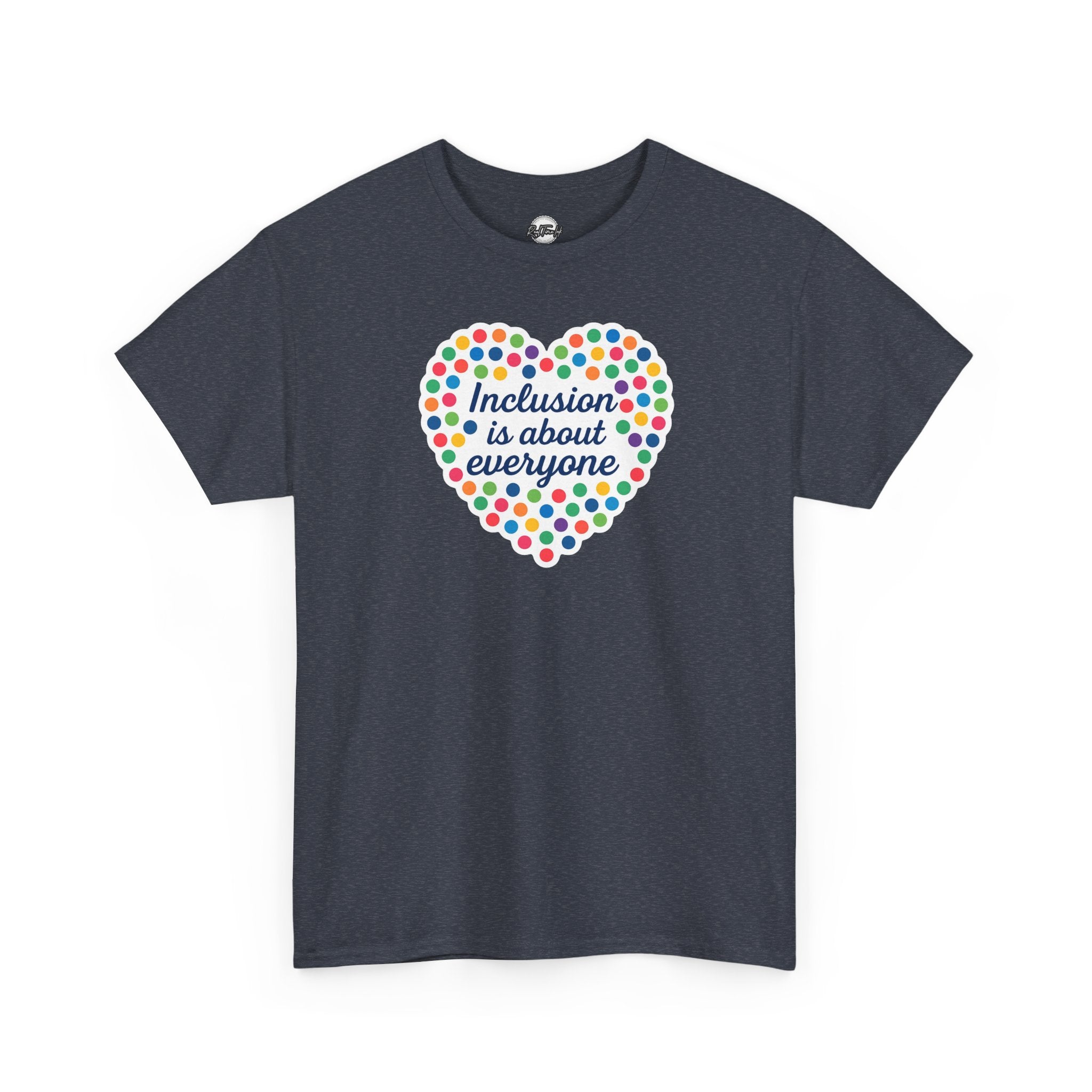 Inclusion is About Everyone Unisex Heavy Cotton Tee - Celebrate Diversity