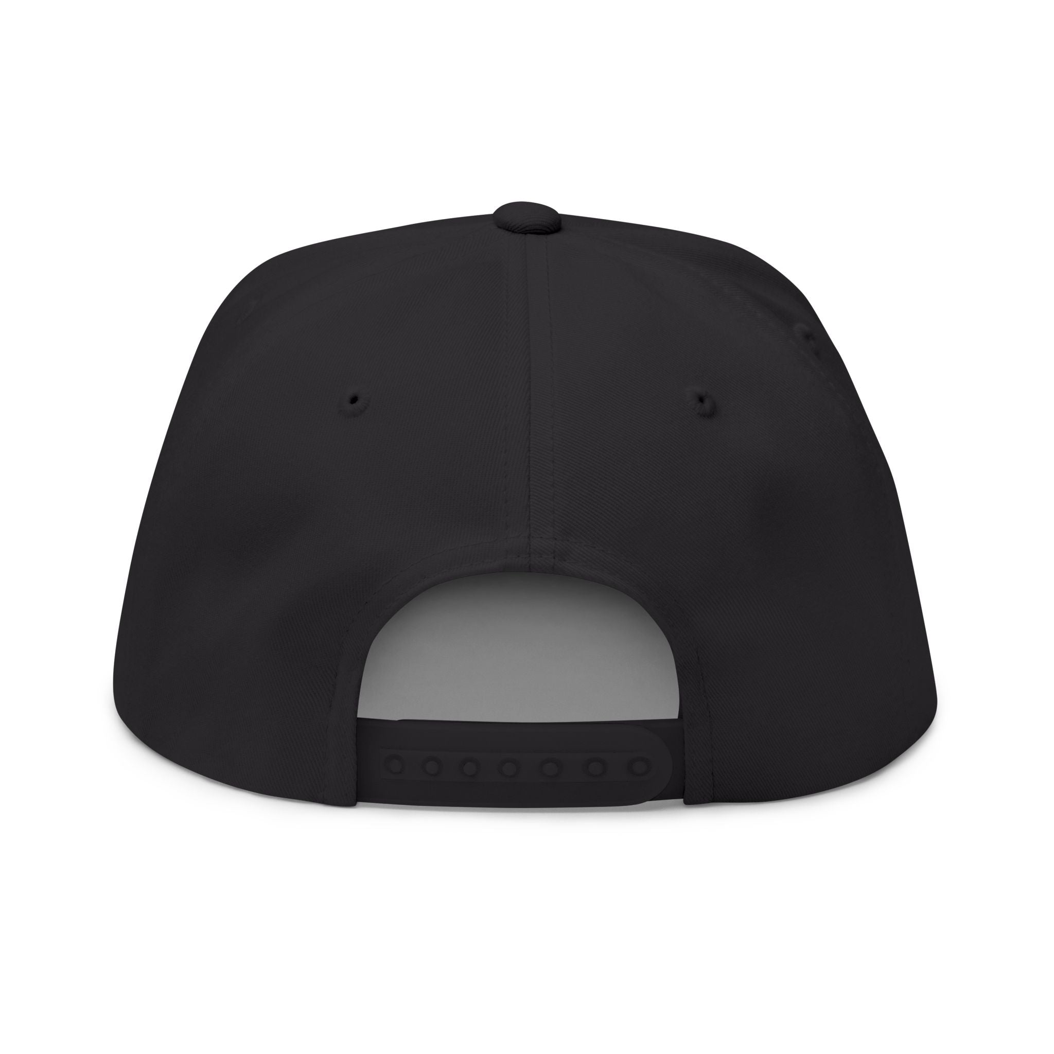 Drone Services Embroidered Flat Bill Cap — The BC Drone Guy Logo & Phone
