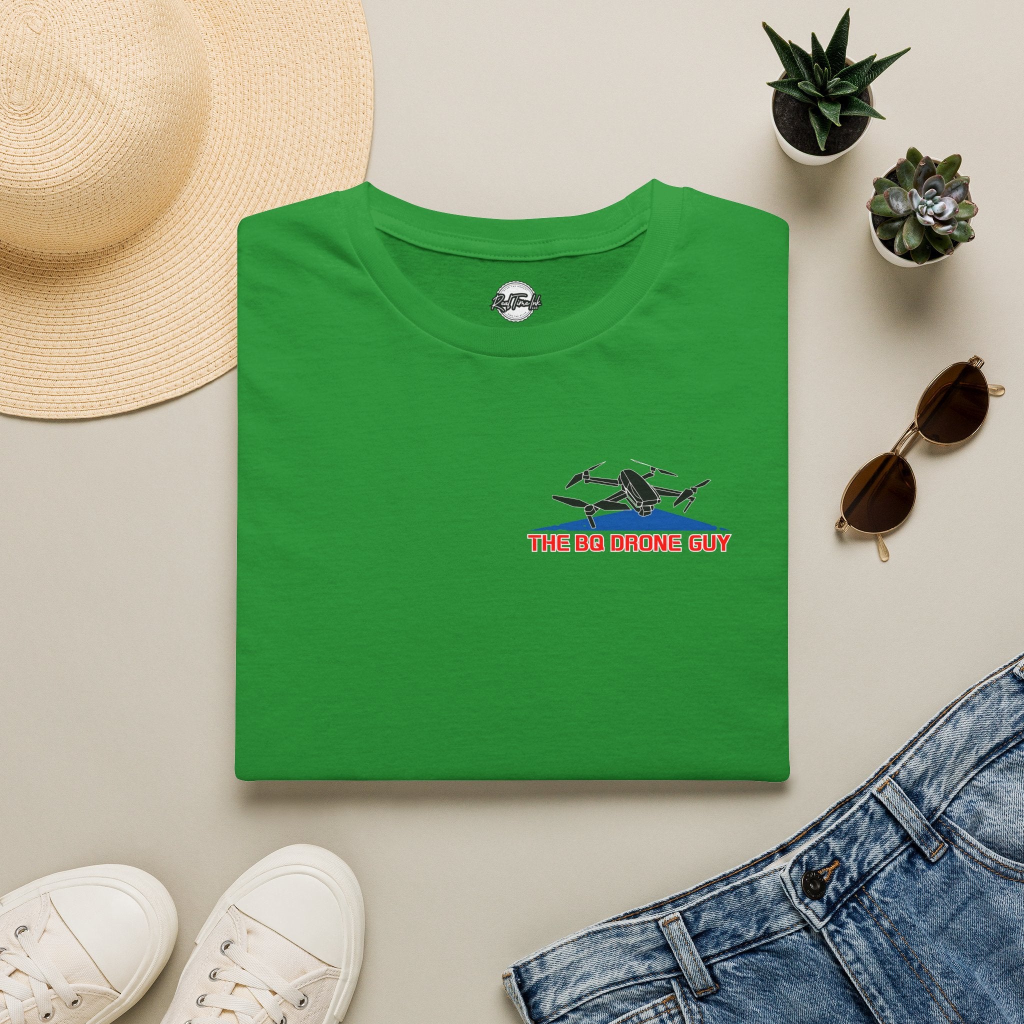 The BQ Drone Guy Logo Tee