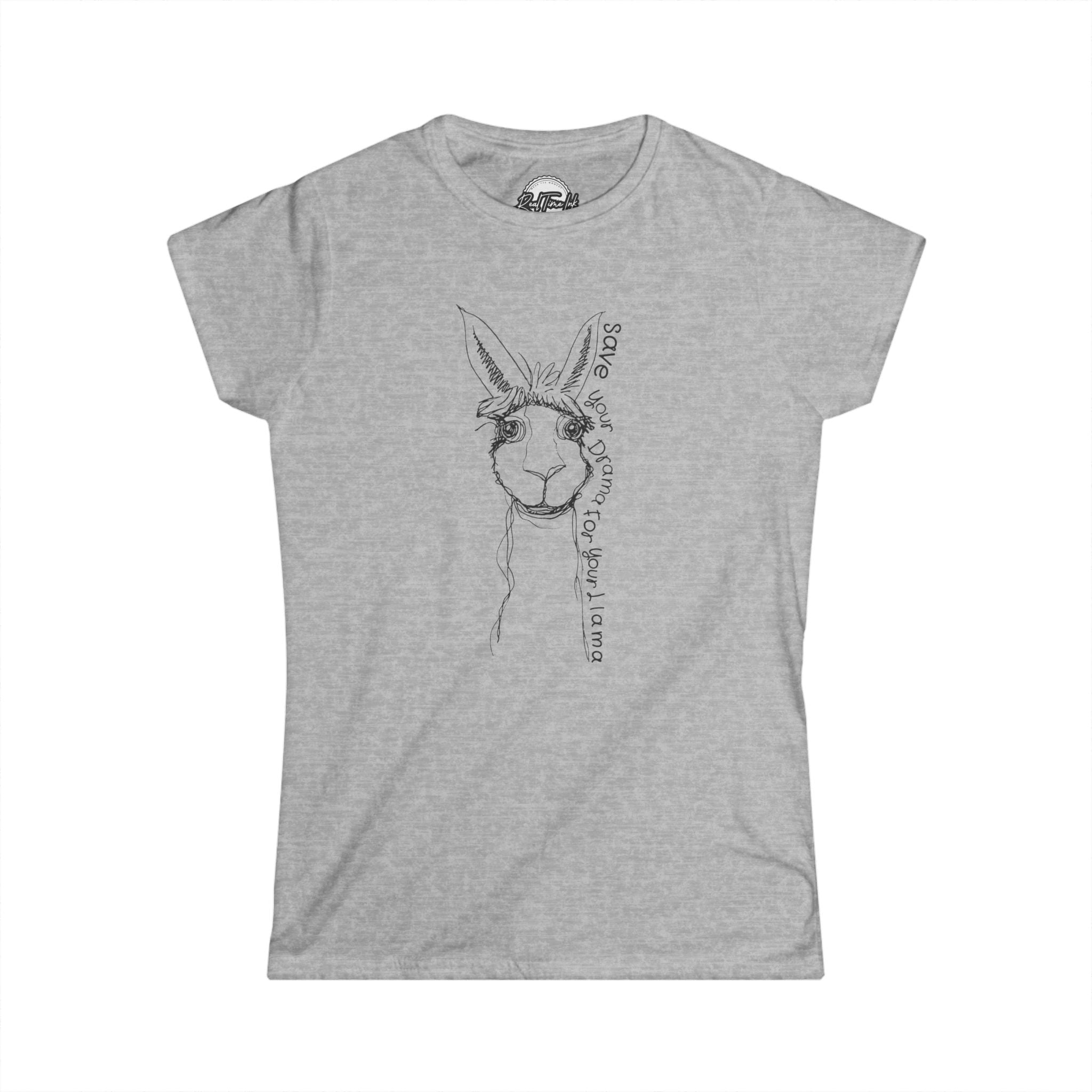 Llama Women's Tee - Save Your Drama Shirt