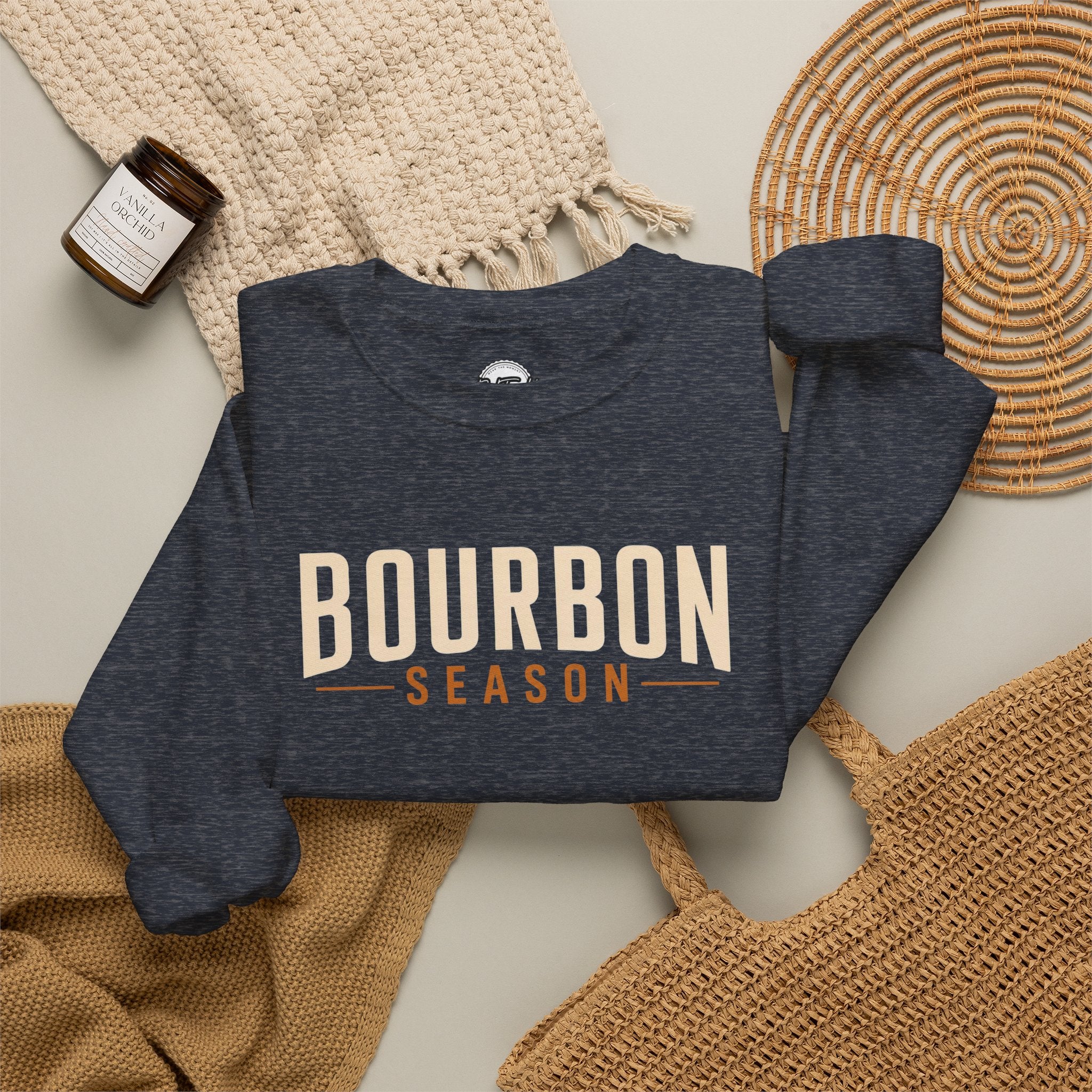 Bourbon Season Unisex Heavy Blend™ Crewneck Sweatshirt