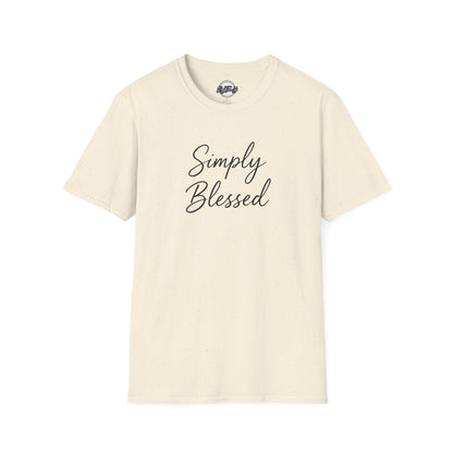 Simply Blessed Unisex Softstyle T-Shirt