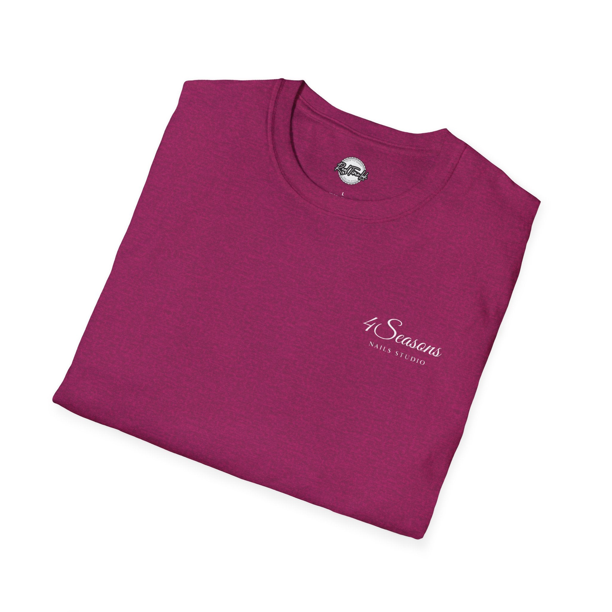 Nails Studio T-Shirt — "4 Seasons" Logo Tee (Salon Uniform)