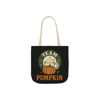 Canvas Tote Bag, Team Pumpkin Design