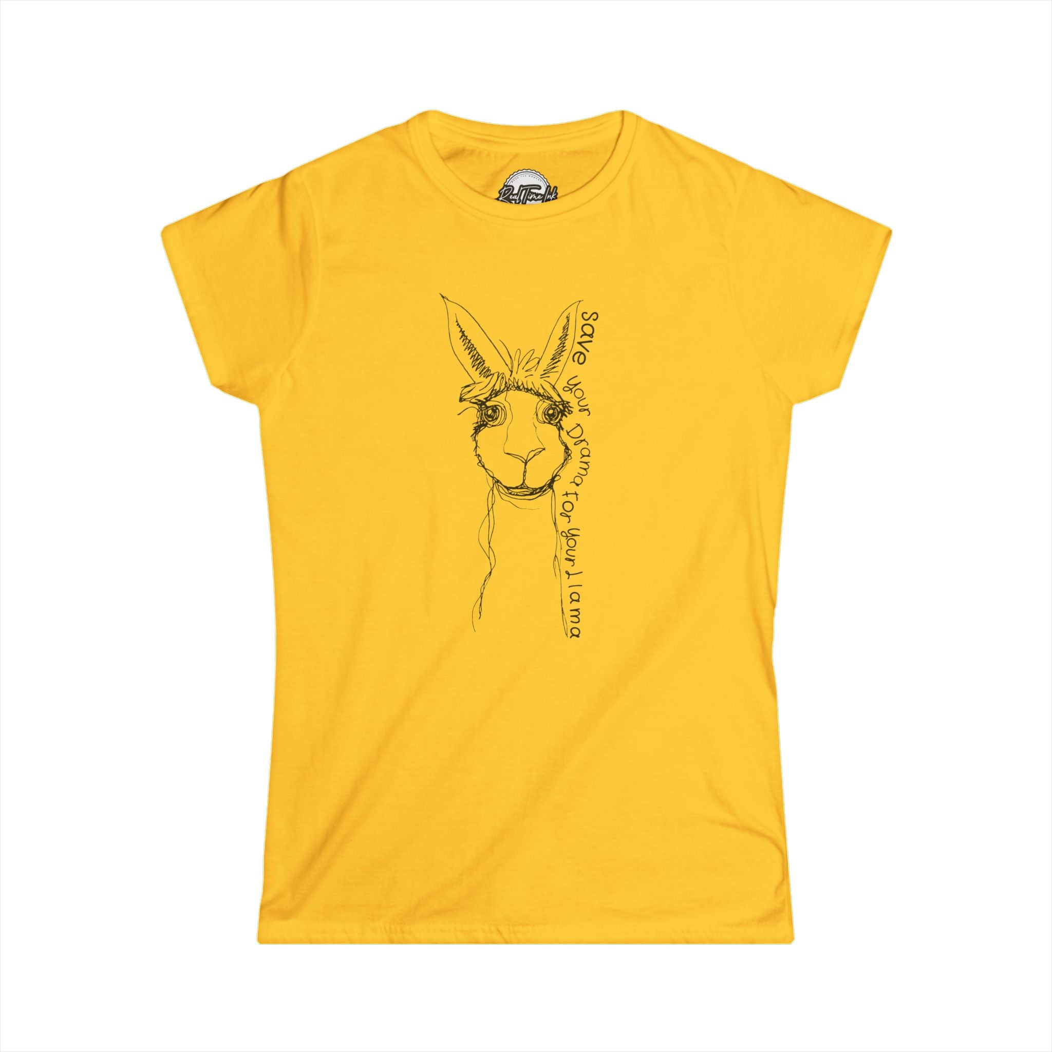 Llama Women's Tee - Save Your Drama Shirt