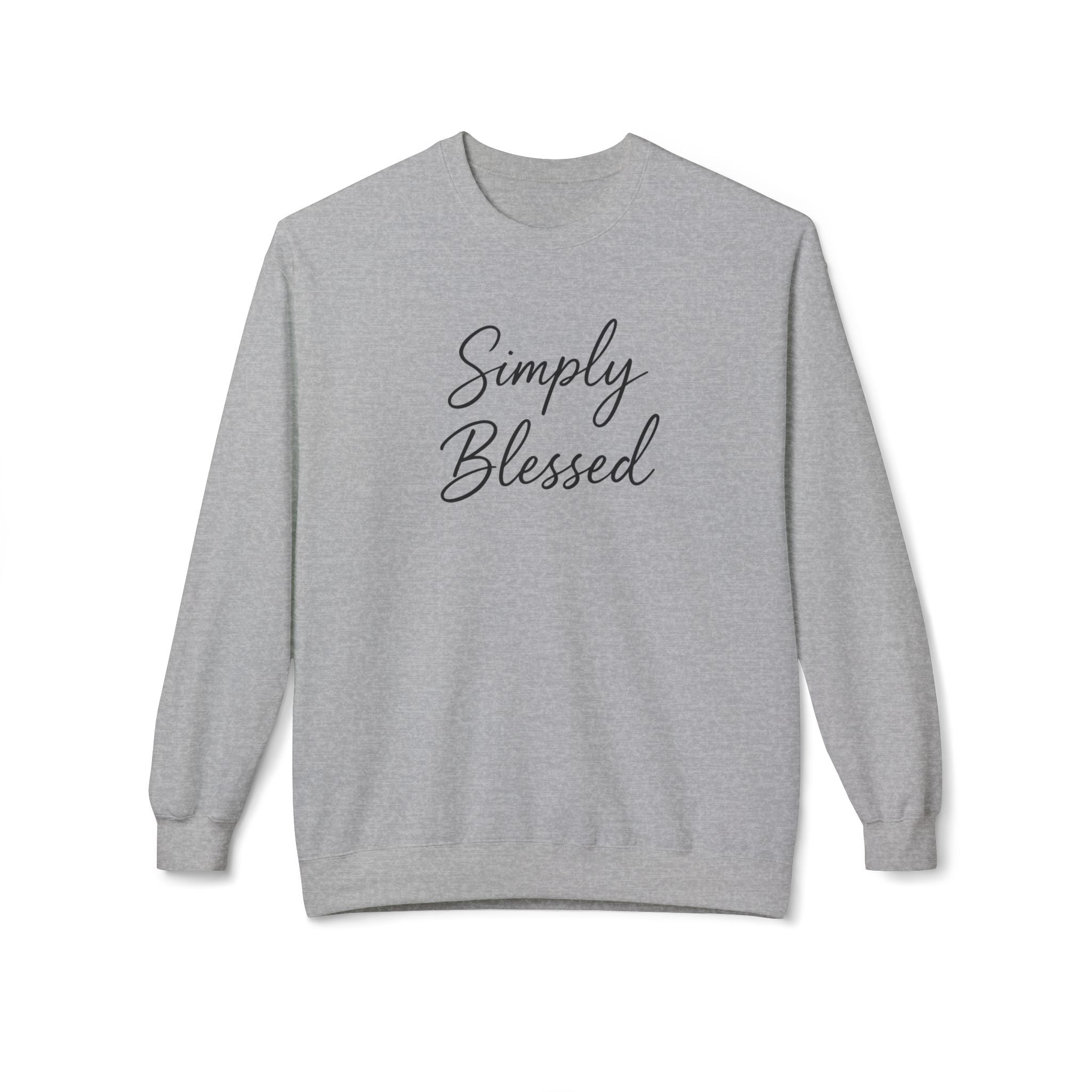 Simply Blessed Unisex Crewneck Sweatshirt
