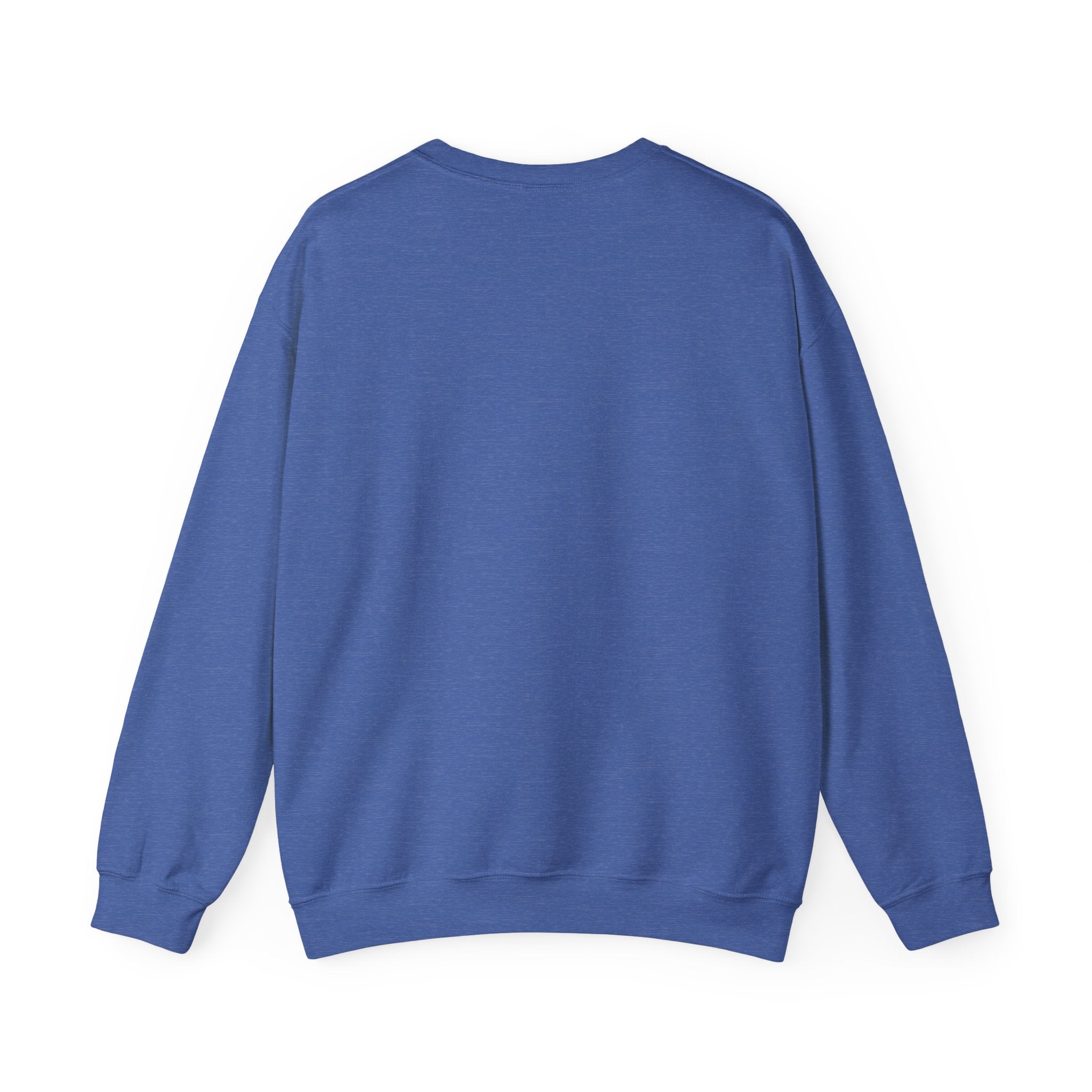 Winter Is Stupid Sweatshirt — Funny Holiday Crewneck with Blue Snowflake Ornament