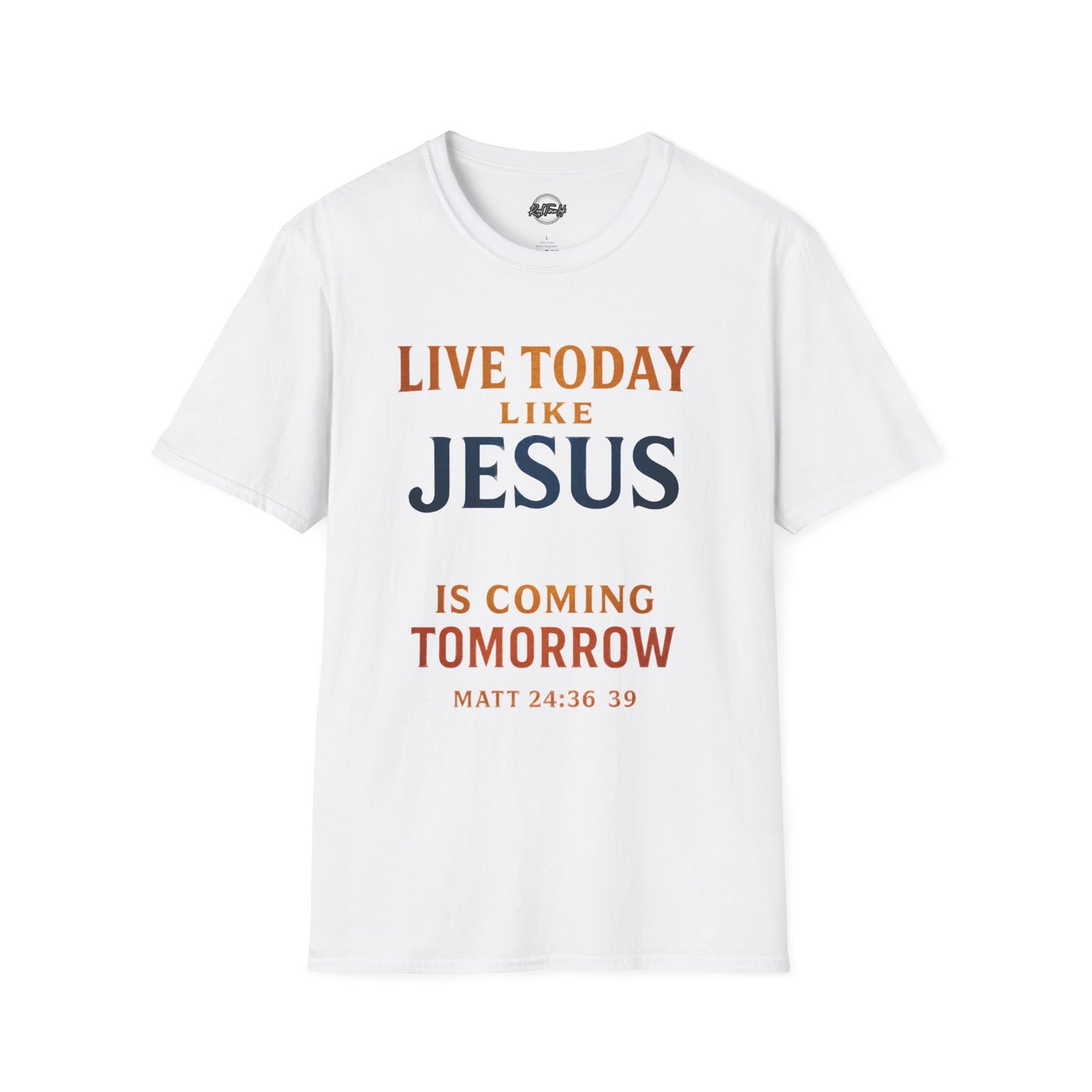 Unisex Christian T-Shirt - Live Today Like Jesus is Coming Tomorrow, Inspirational Gift, Faith-Based Apparel, Casual Wear, Everyday [...]