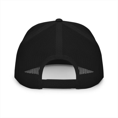Patriotic Golf 5 Panel Trucker Cap - Embroidered American Flag Design
