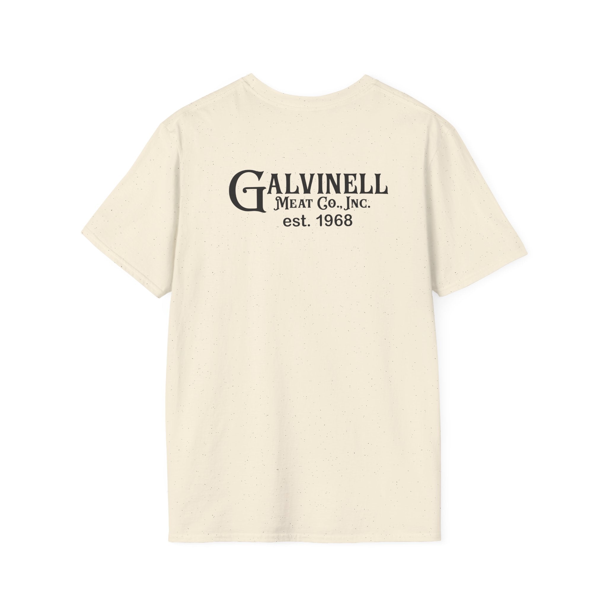 Galvinell Meat Co. Logo T-Shirt — Retro Butcher Shop Tee