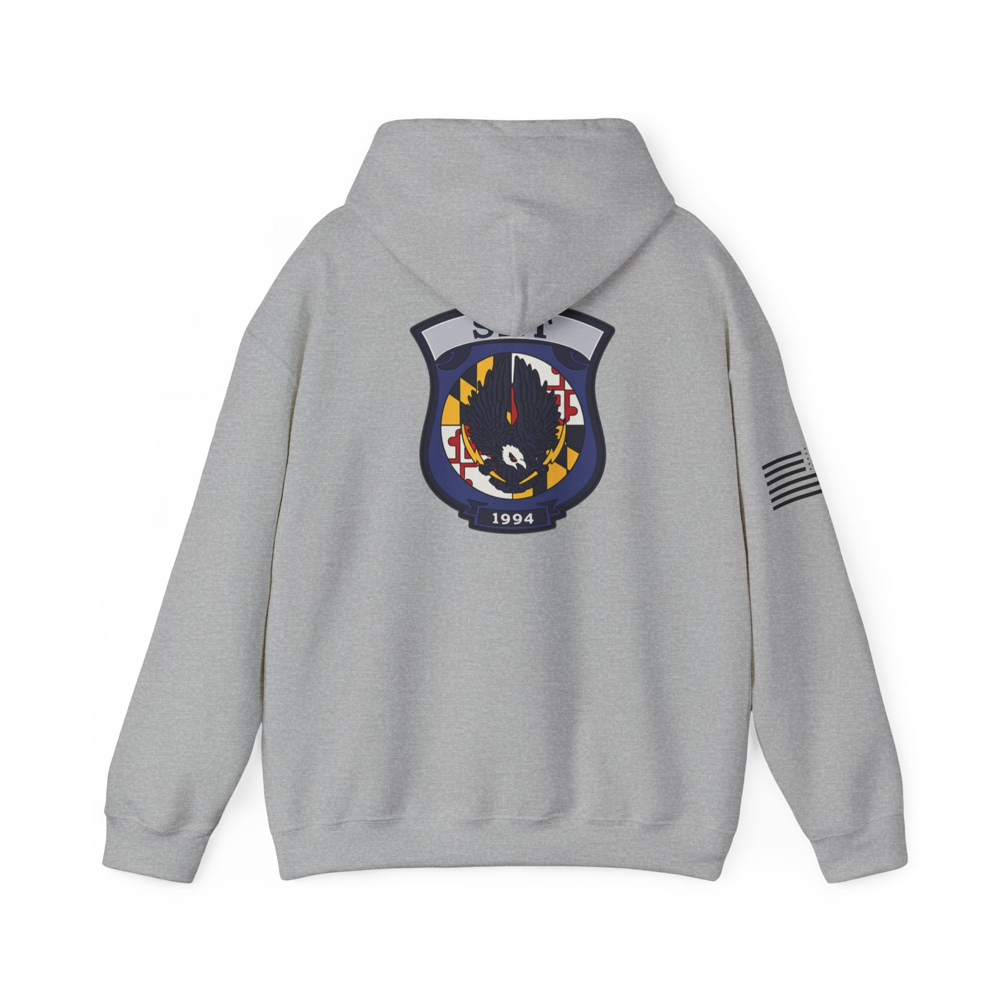 Level 2 SRT Hoodie — Firewatch Crest Graphic Hooded Sweatshirt