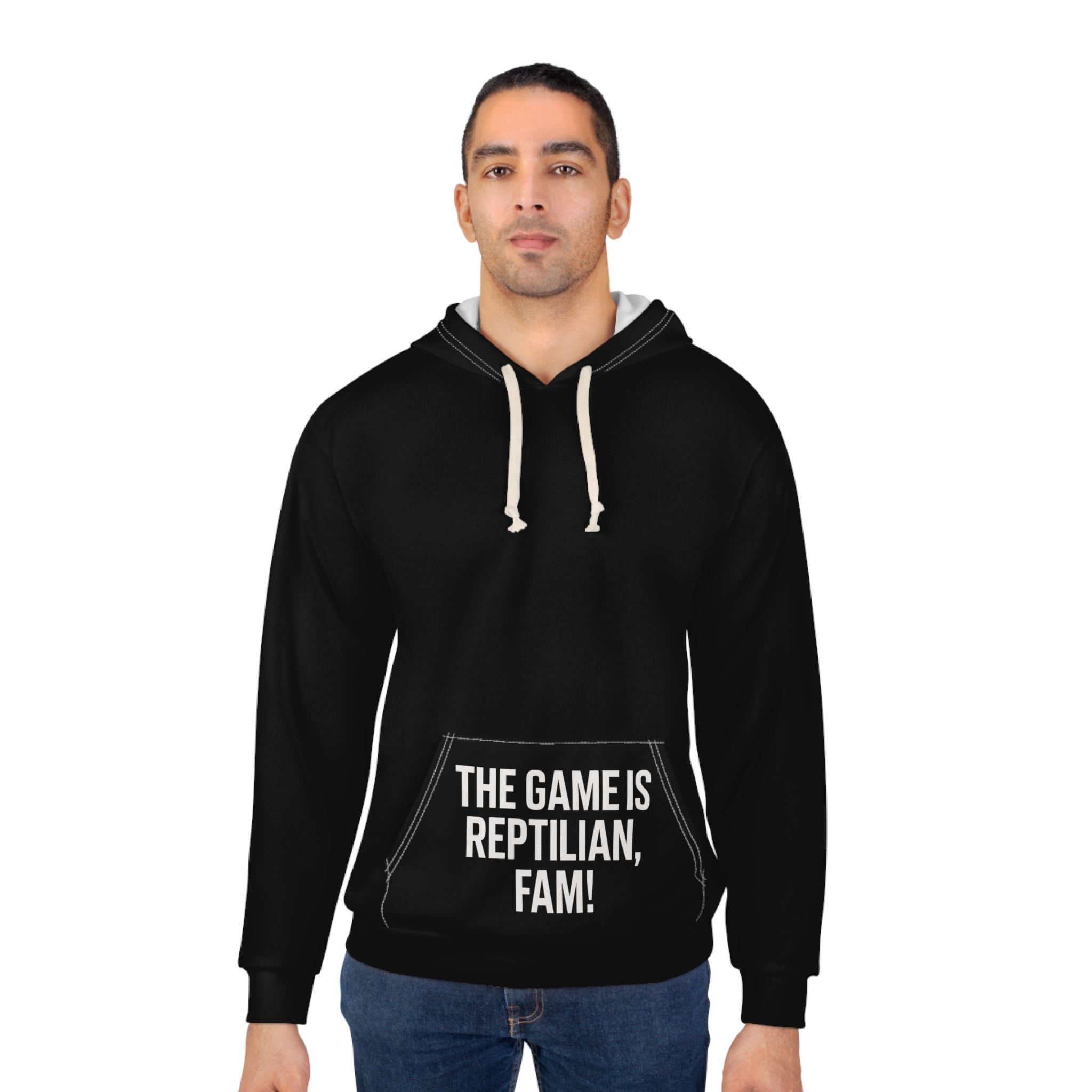 Reptilian Game Unisex Pullover Hoodie