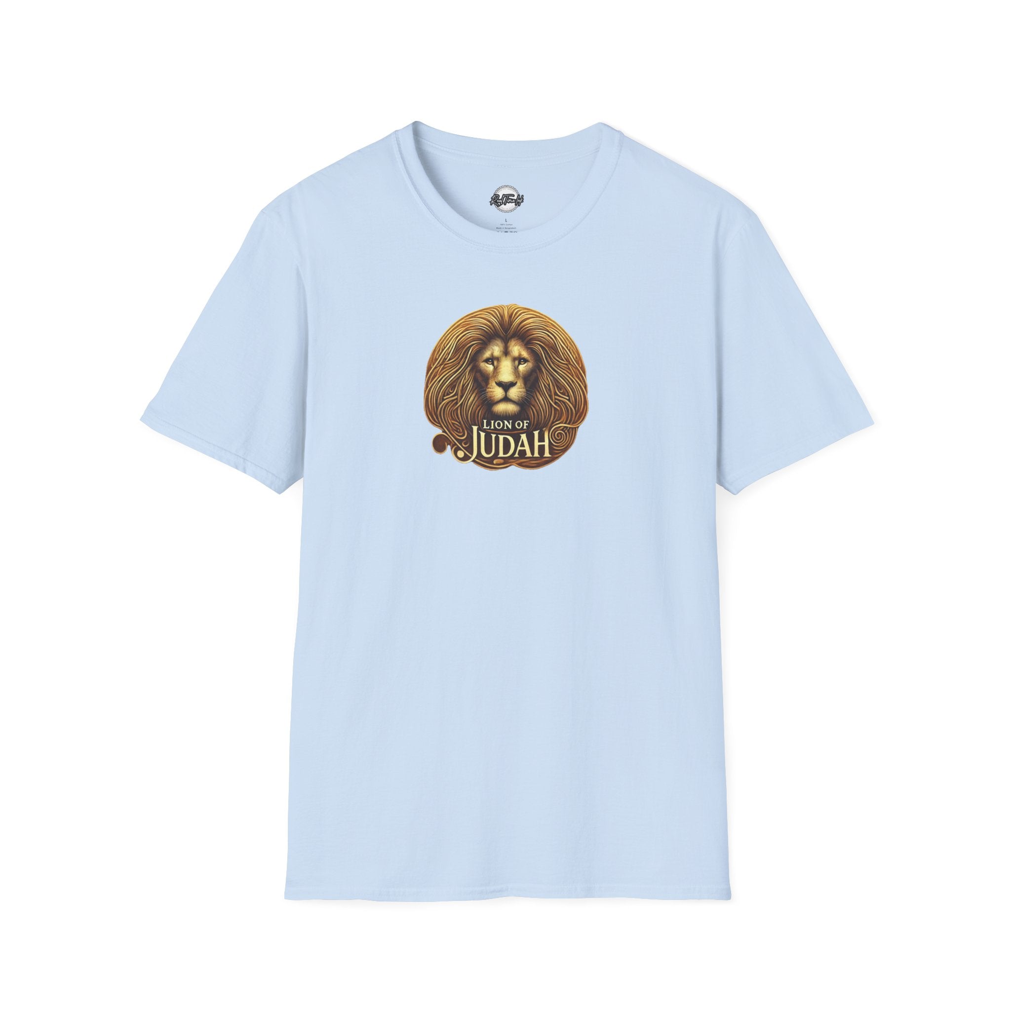 Lion of Judah Unisex Softstyle T-Shirt - Spiritual and Inspirational Apparel