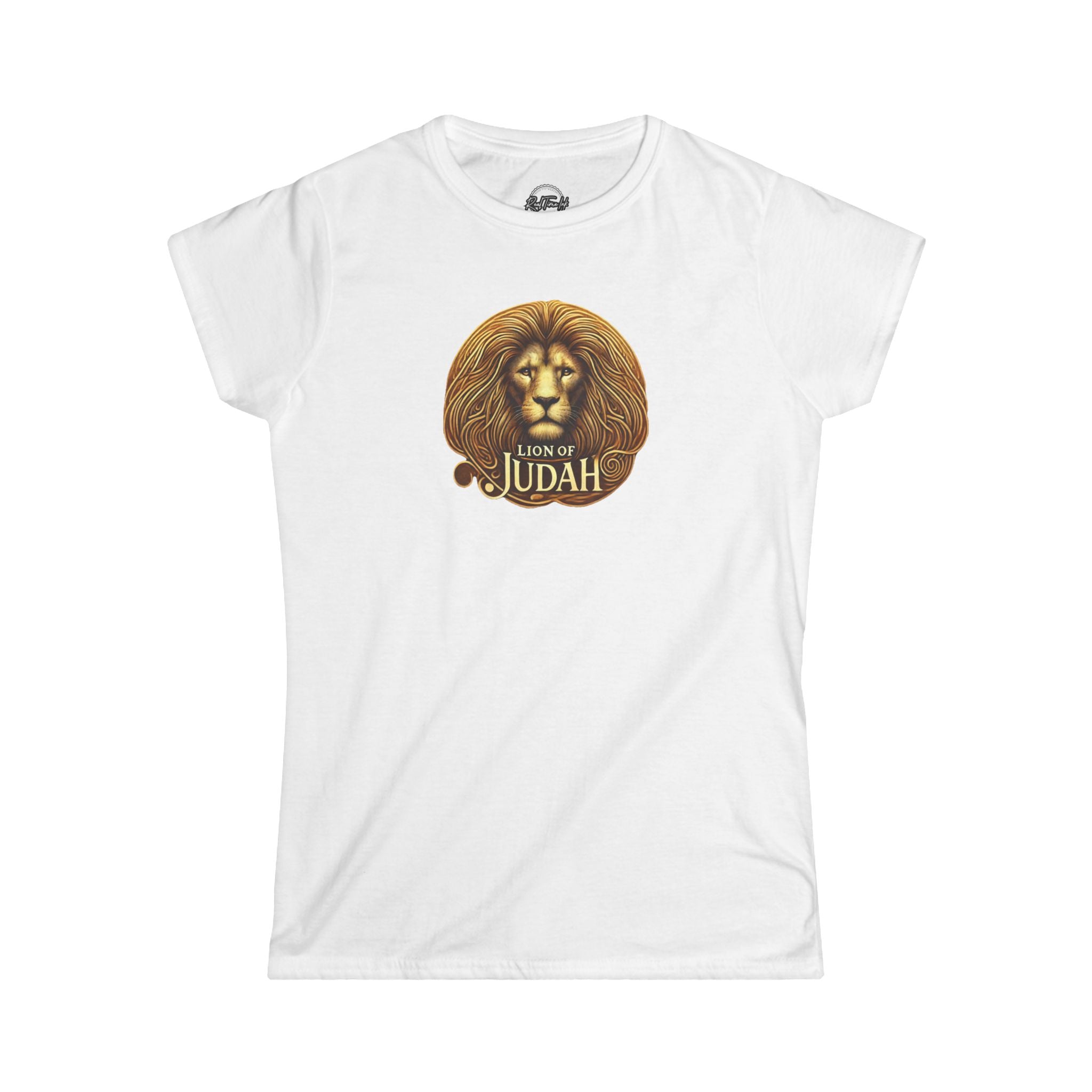 Lion of Judah Women's Softstyle Tee - Faith-Inspired Graphic T-Shirt