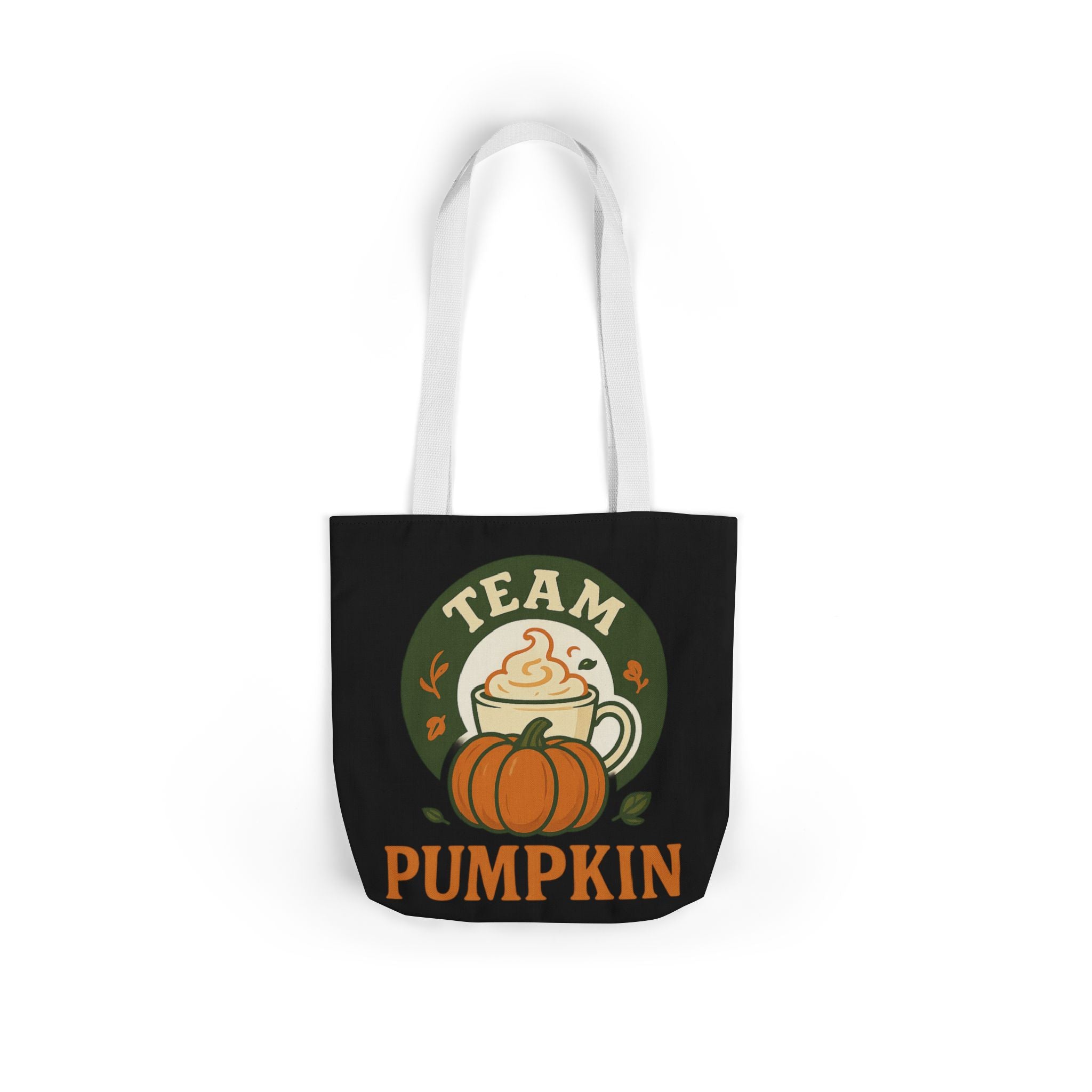 Canvas Tote Bag, Team Pumpkin Design