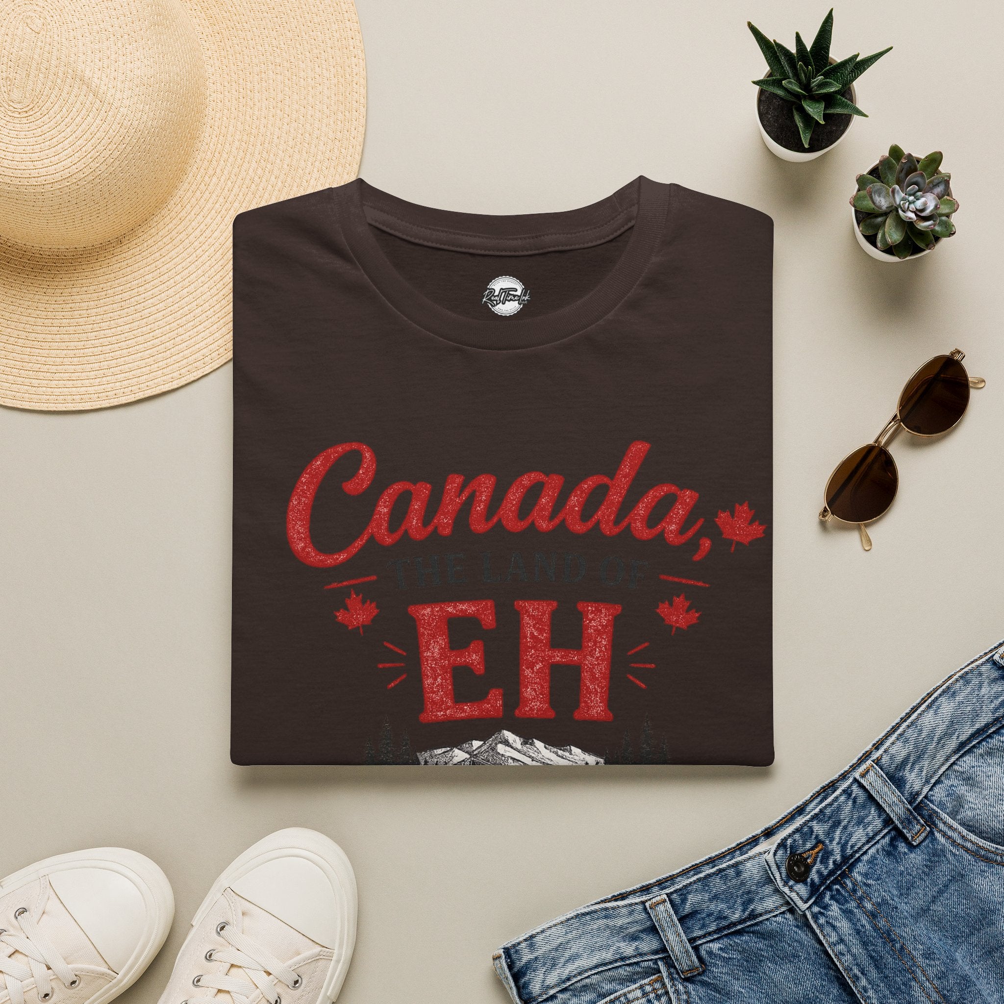 Canada The Land of EH T-Shirt — Funny Canadian Pride Tee
