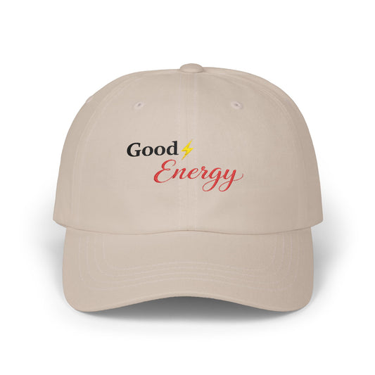 "Good Energy" Dad Cap Embroidered Baseball Hat