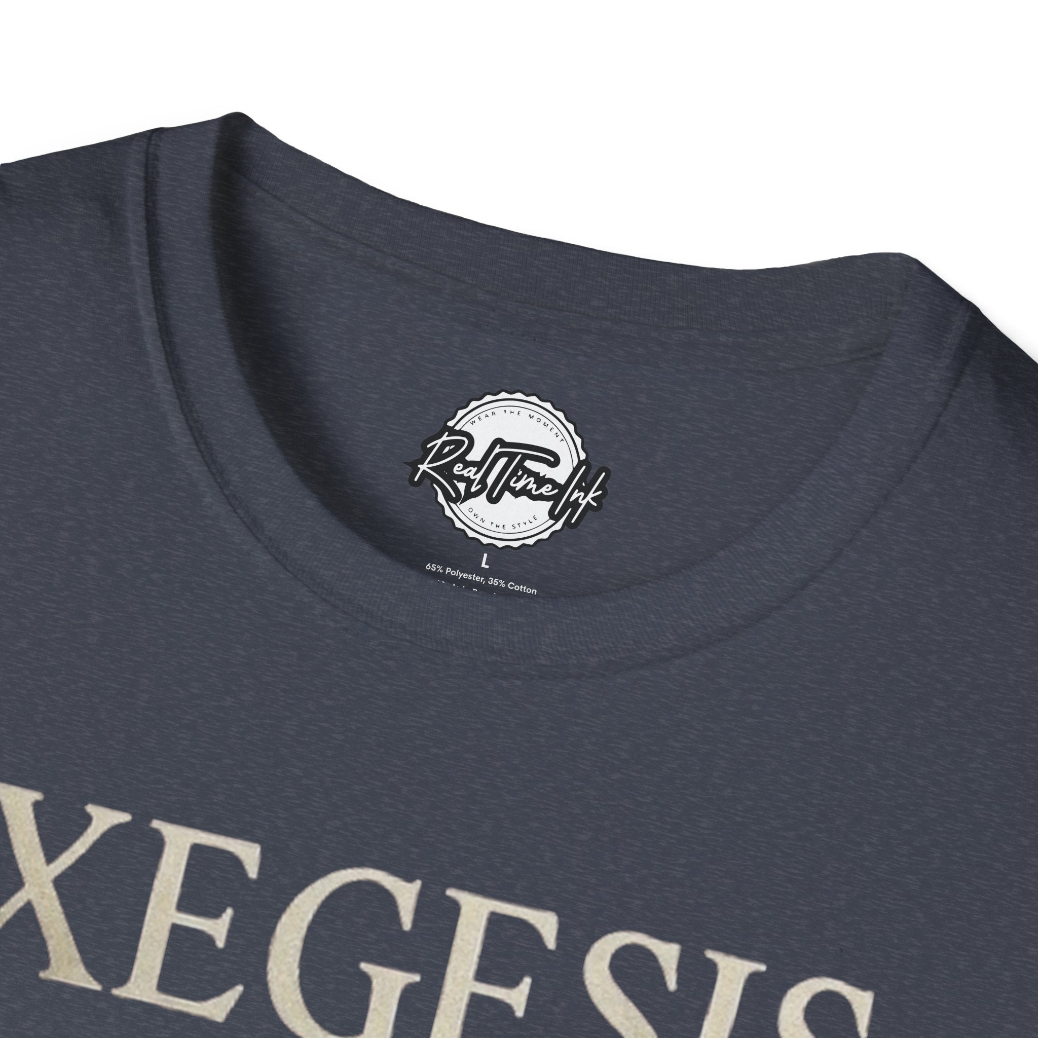 EXEGESIS Life Unisex Softstyle T-Shirt | Comfortable Casual Wear, Perfect for Everyday, Gift for Theology Enthusiasts, Church Events, [...]