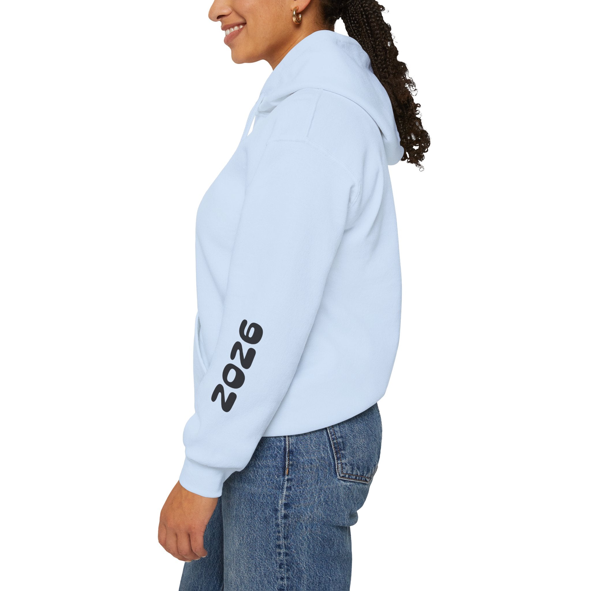 USA 250 Heart Flag Hoodie — 1776 & 2026 Patriotic Anniversary Sweatshirt