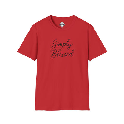 Simply Blessed Unisex Softstyle T-Shirt