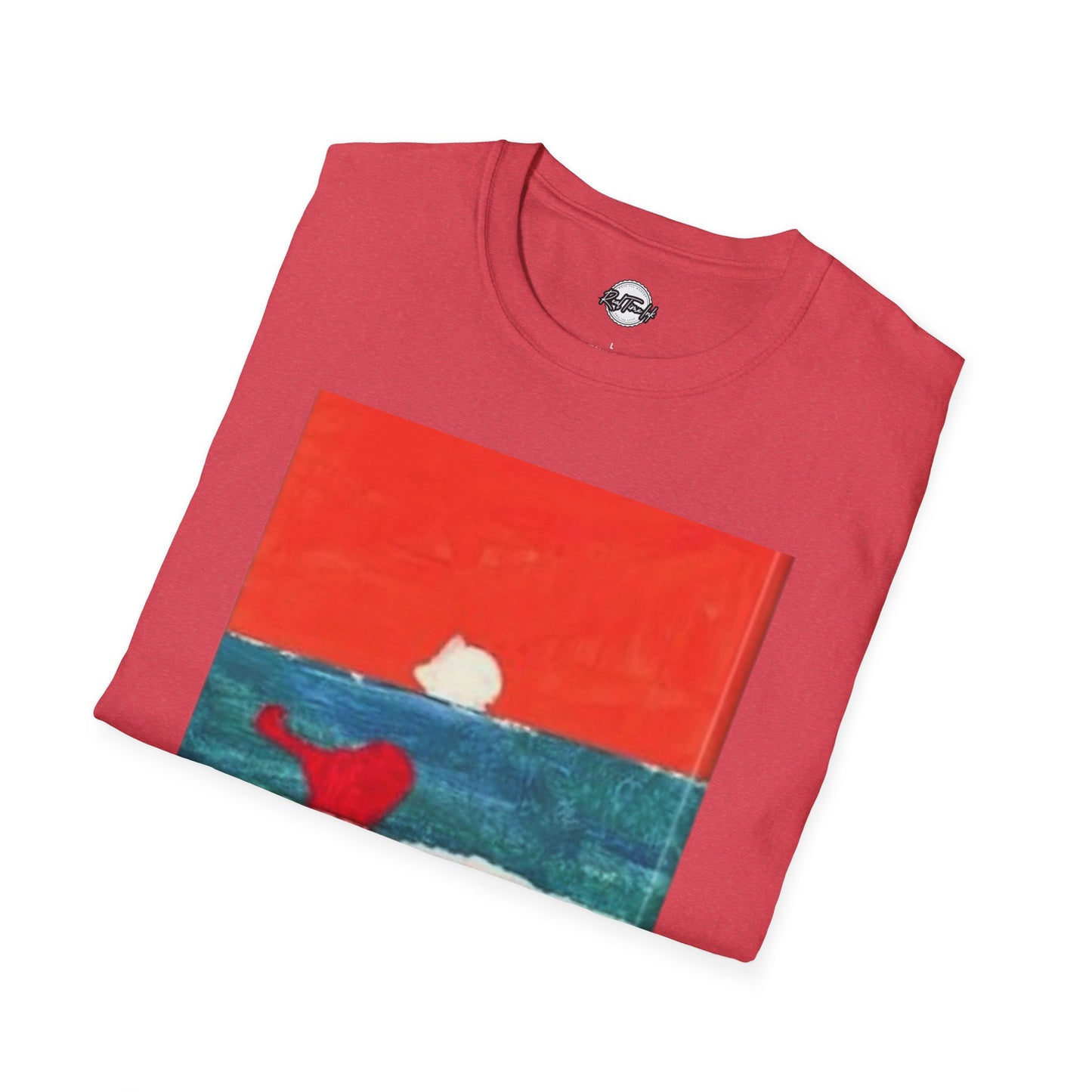 Playful Shark Art Unisex T-Shirt – Beach Vibes, Summer Fun, Gift for Ocean Lovers kids' art