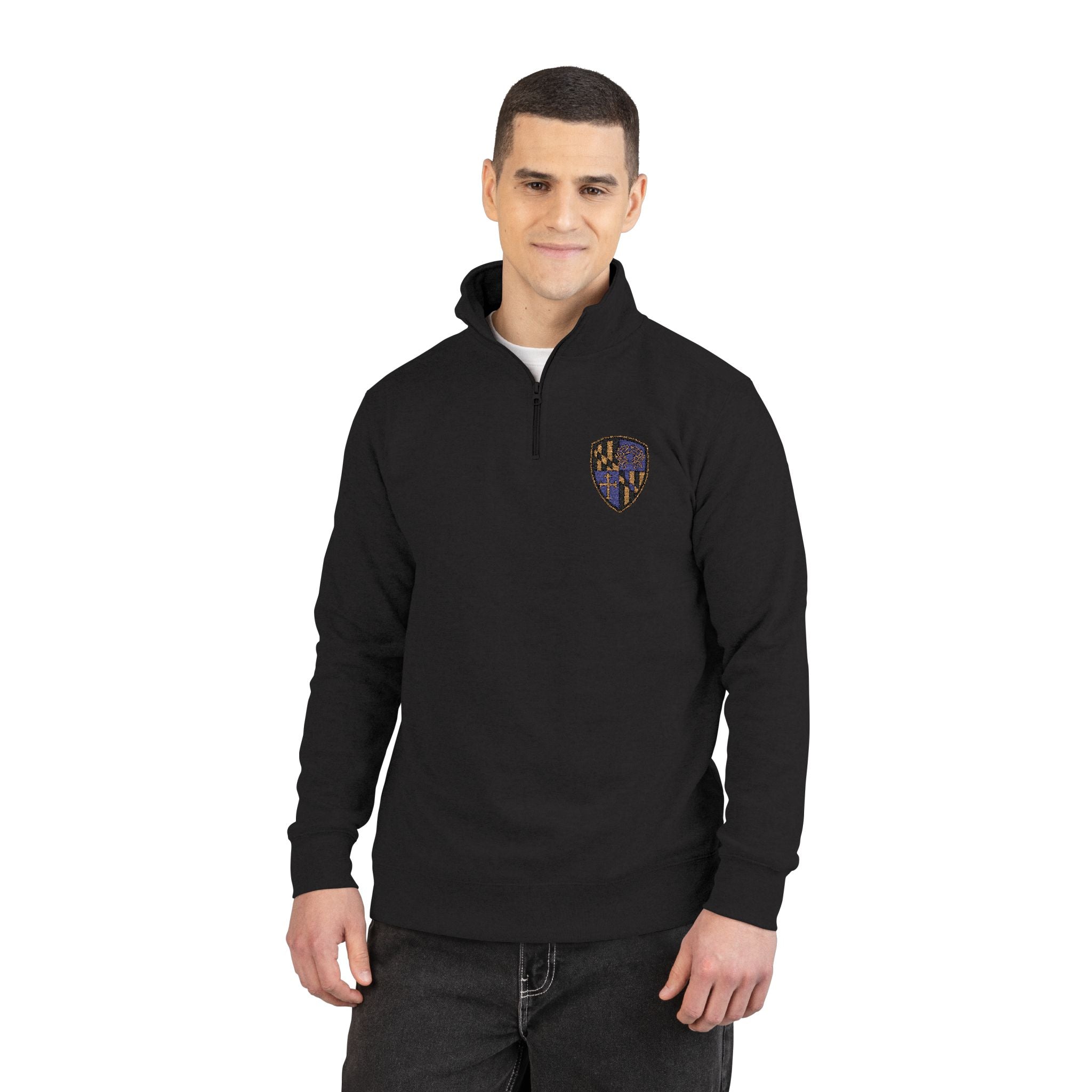 Purple Blood Embroidered Unisex Fleece Pullover, Cozy Sweatshirt, Perfect Gift for Fall, Casual Wear, Unique Statement Piece