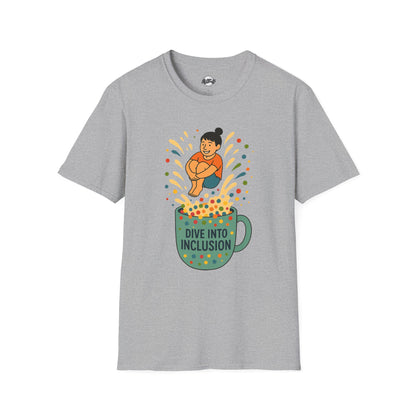 Dive Into Inclusion Unisex Softstyle T-Shirt