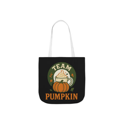 Canvas Tote Bag, Team Pumpkin Design