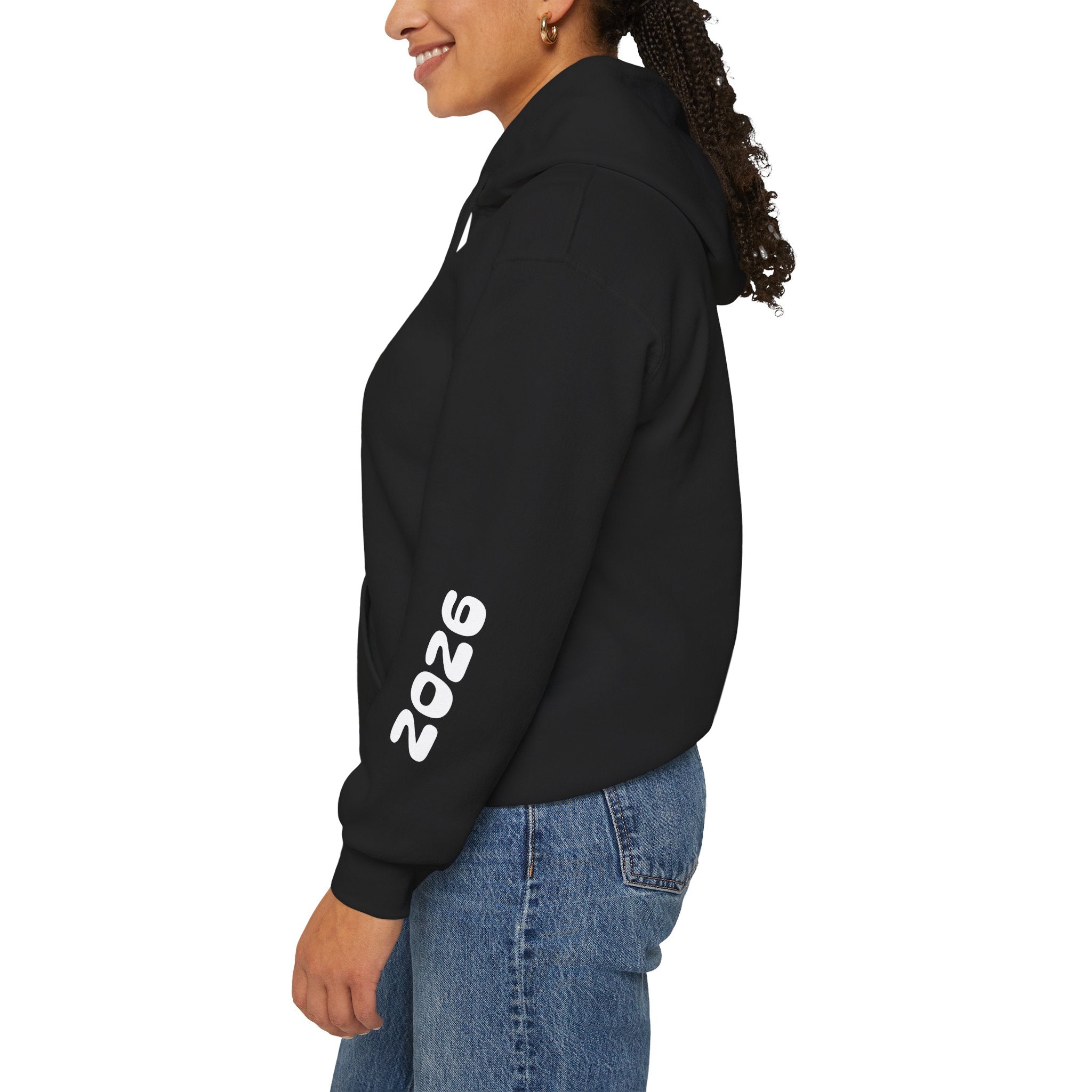 USA 250 Heart Flag Hoodie — 1776 & 2026 Patriotic Anniversary Sweatshirt
