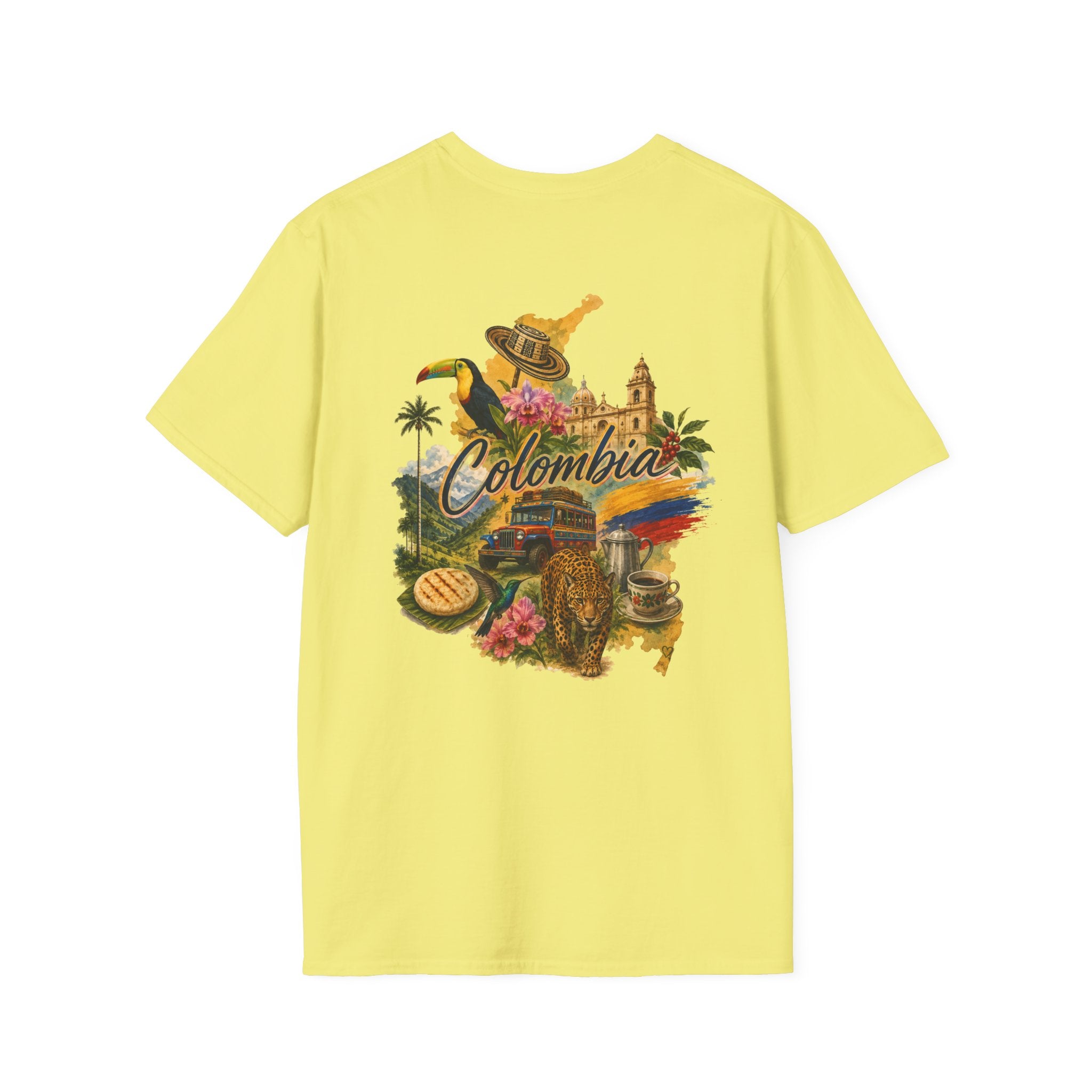 T-Shirt — Colombian Football Emblem Tee (Federación Colombiana de Fútbol)