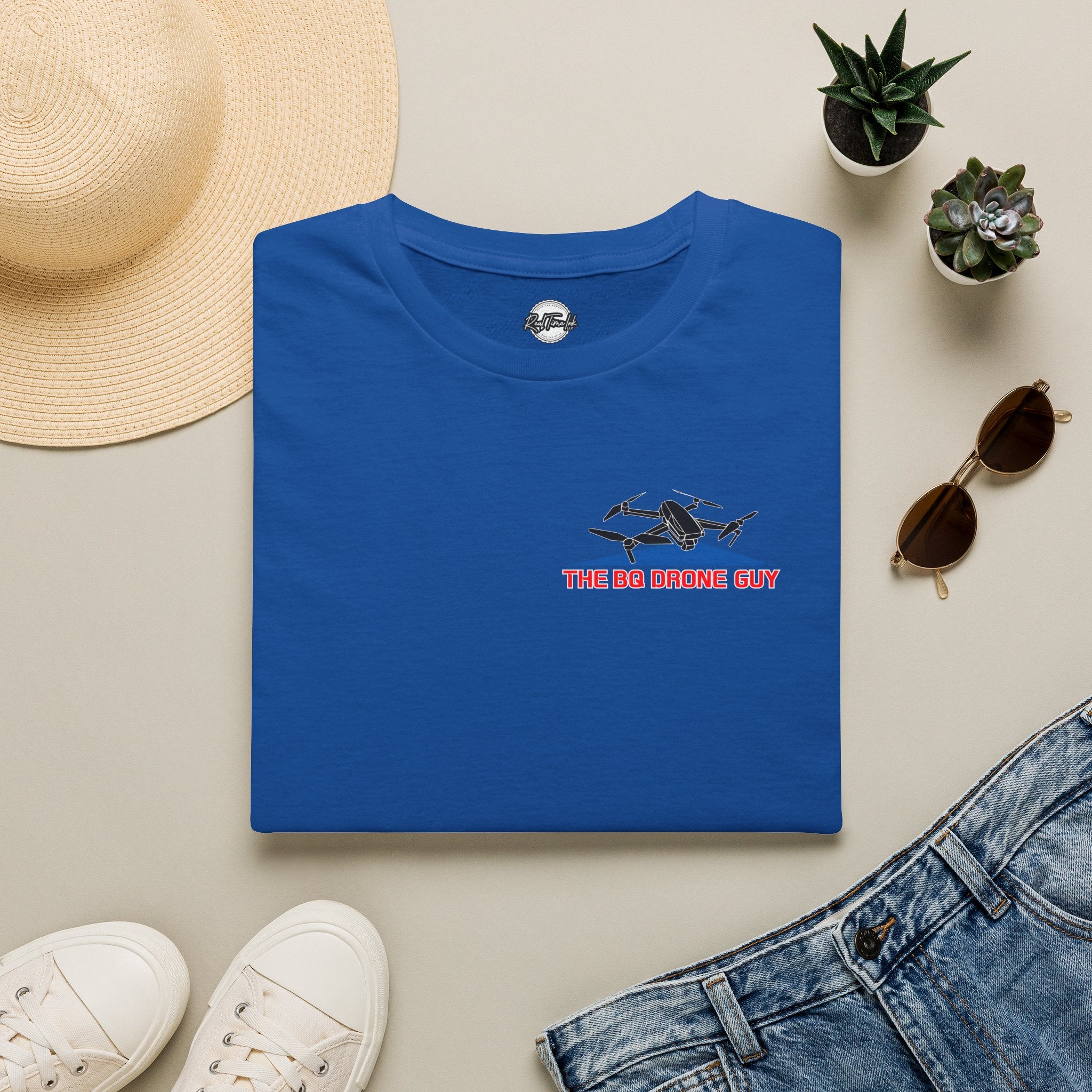 The BQ Drone Guy Logo Tee