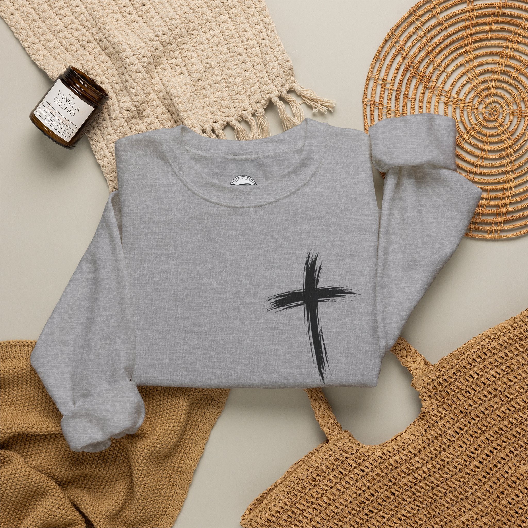 You are enough affirmation Unisex Heavy Blend™ Crewneck Sweatshirt